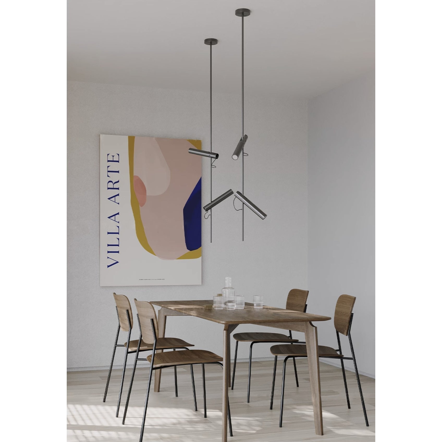 Jarnbruvyi Suspension En Métal Minimaliste Moderne