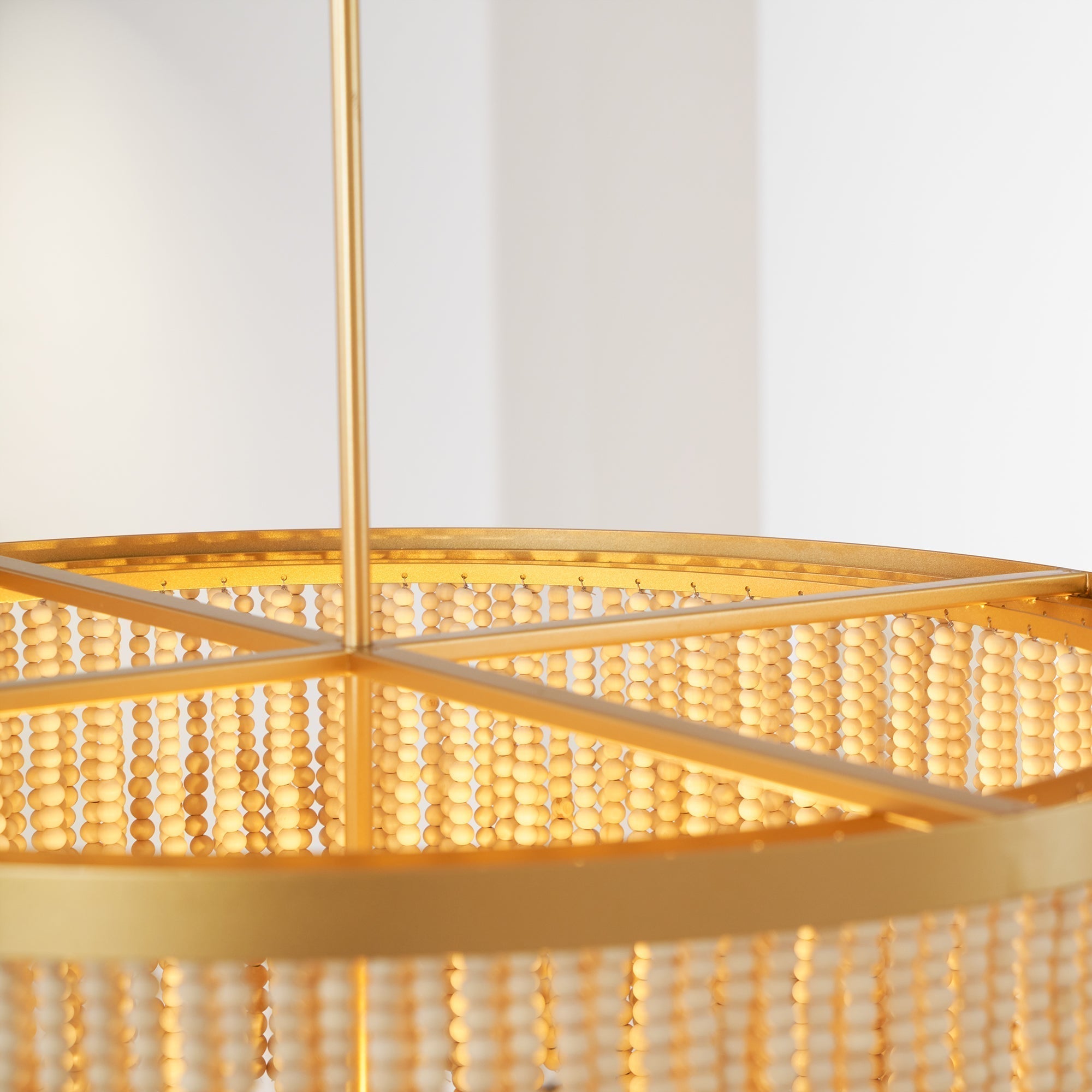 Ljomuvyn Lustre Postmoderne De Luxe En Bois Et Métal