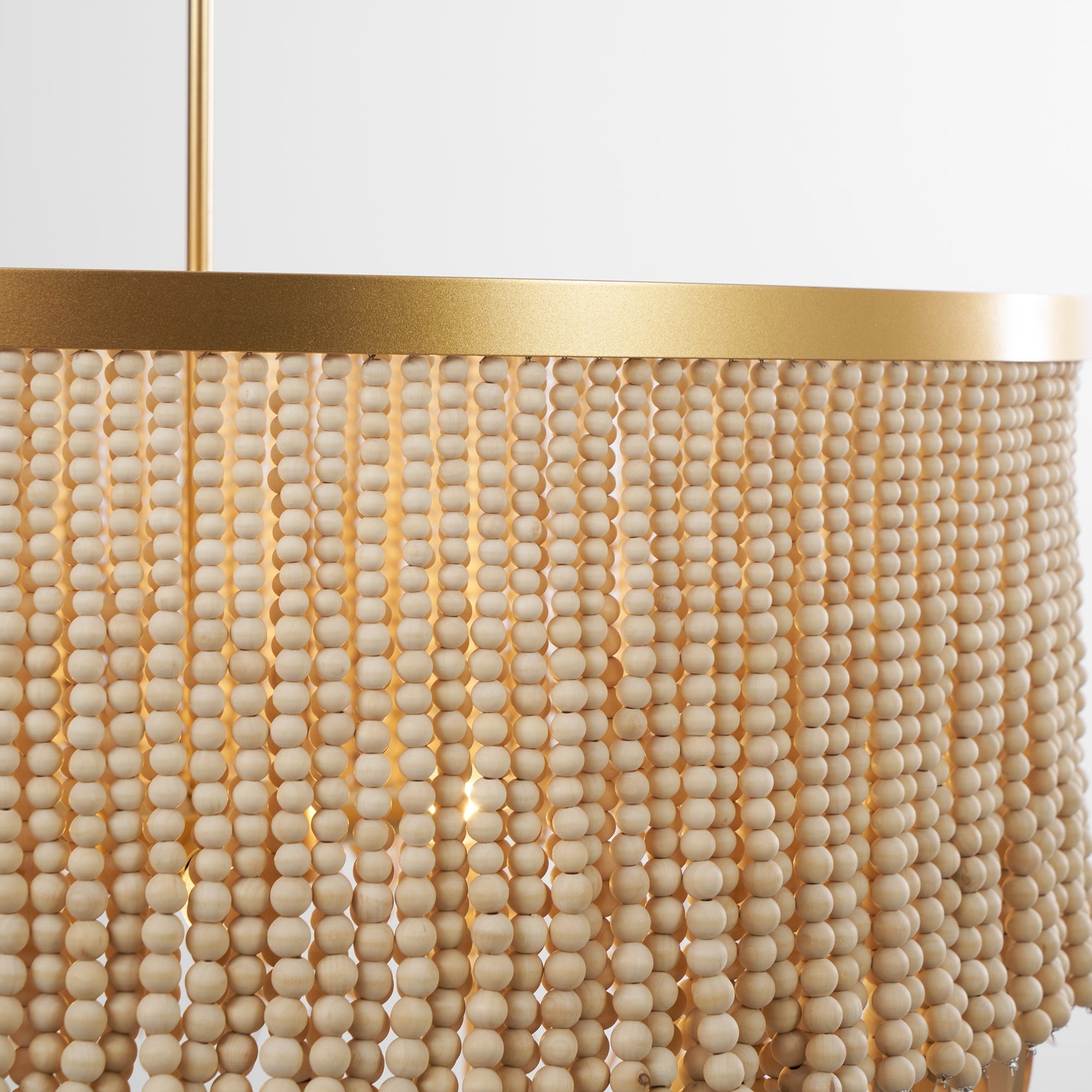 Ljomuvyn Lustre Postmoderne De Luxe En Bois Et Métal