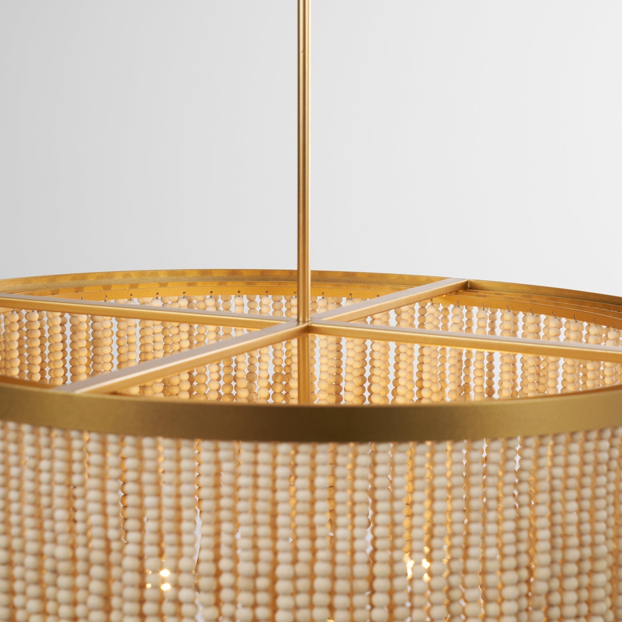 Ljomuvyn Lustre Postmoderne De Luxe En Bois Et Métal