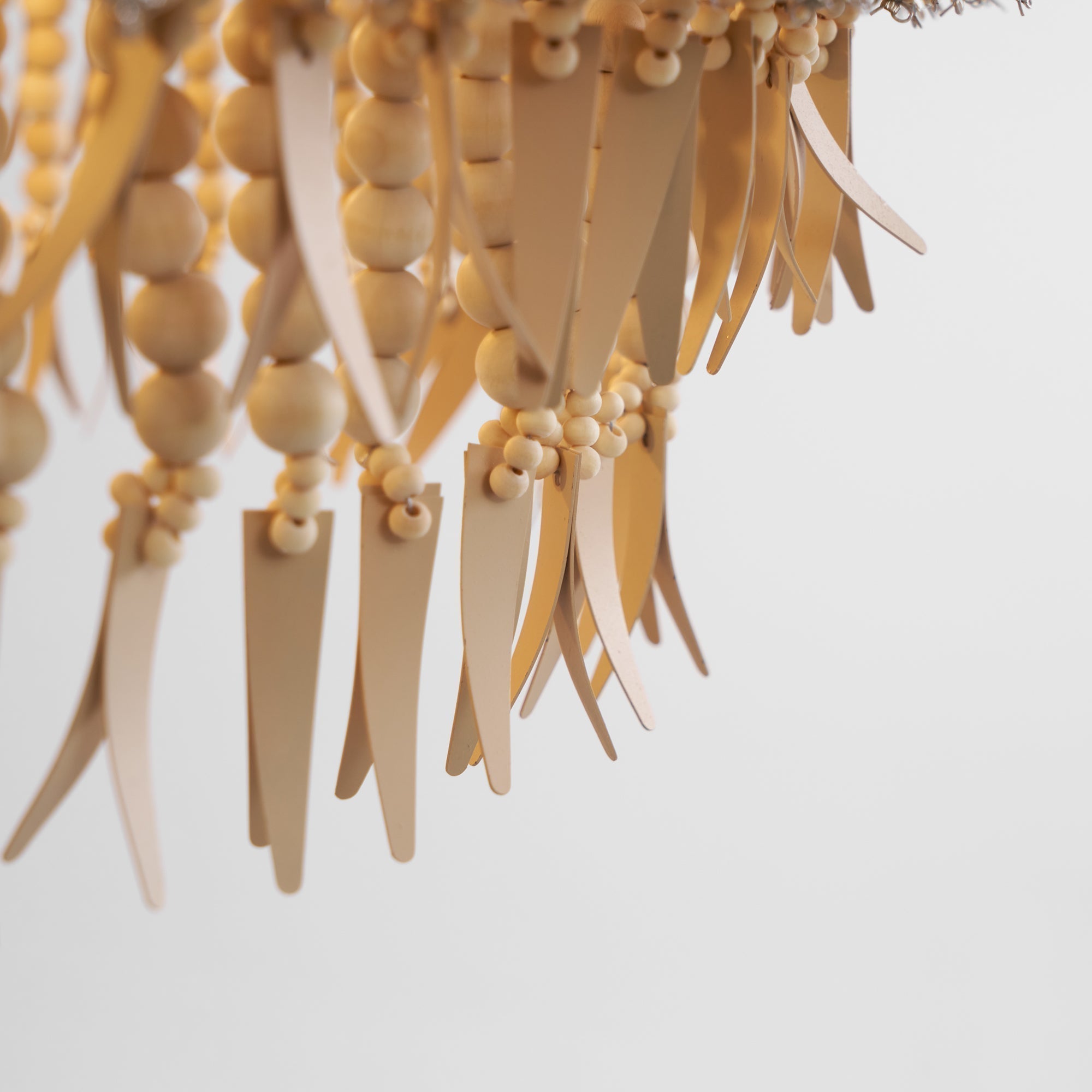 Ljomuvyn Lustre Postmoderne De Luxe En Bois Et Métal