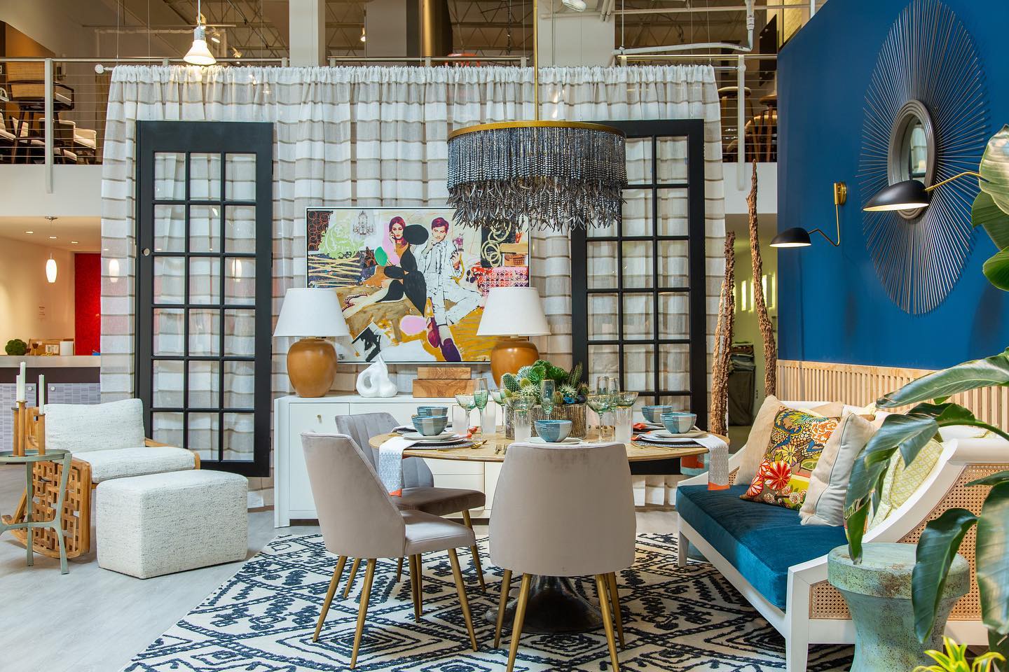 Ljomuvyn Lustre Postmoderne De Luxe En Bois Et Métal