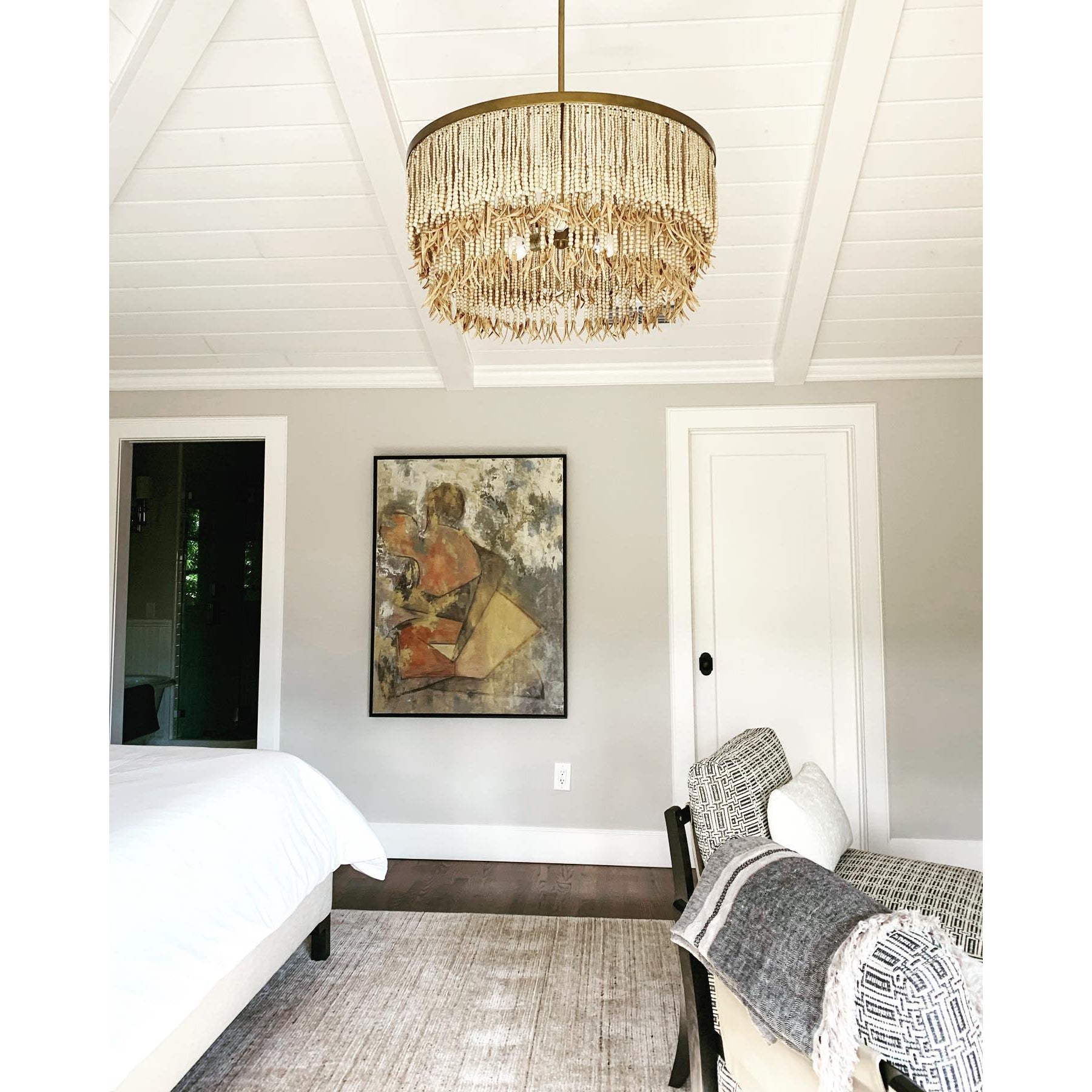 Ljomuvyn Lustre Postmoderne De Luxe En Bois Et Métal