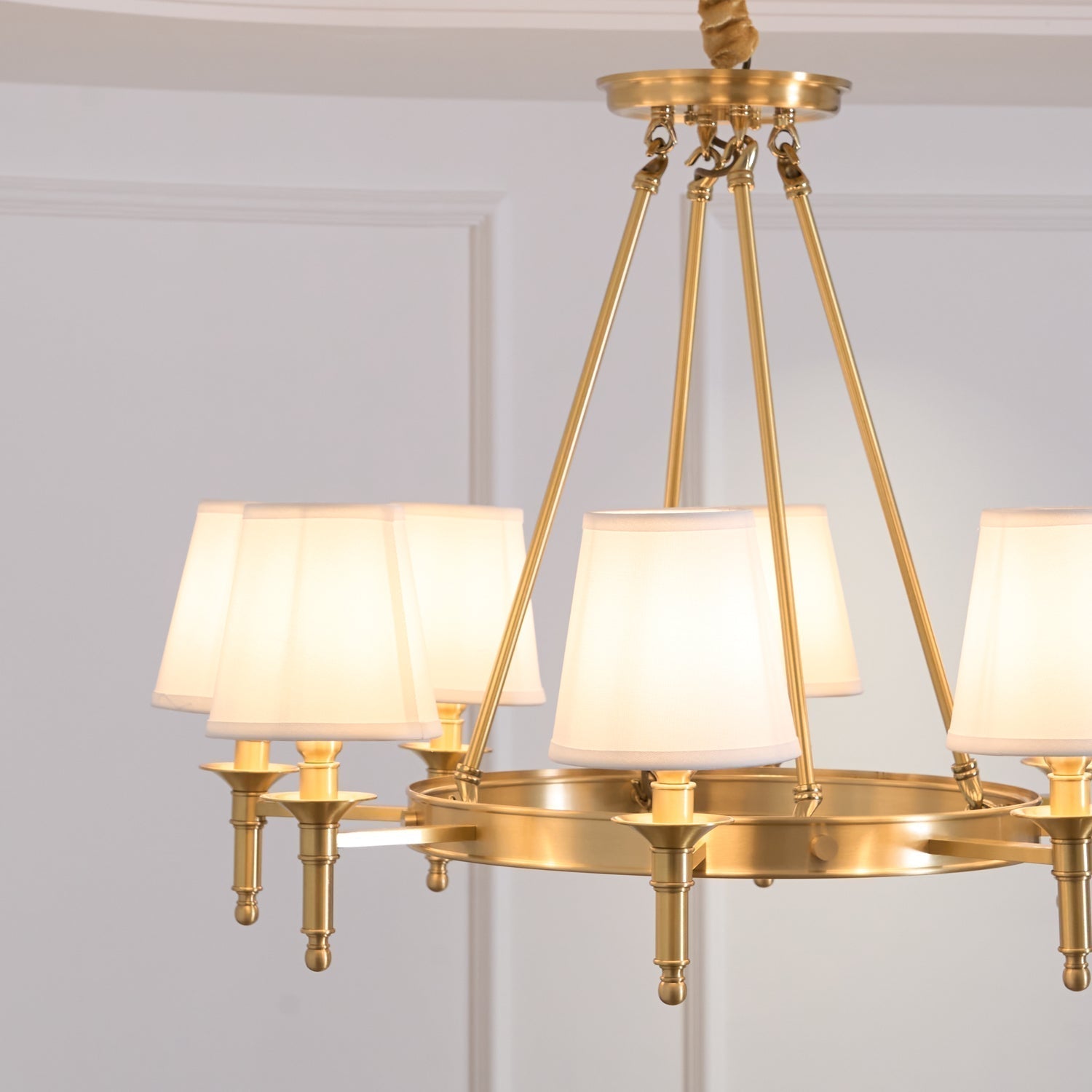 Lustra Lustre Laiton Lin Moderne