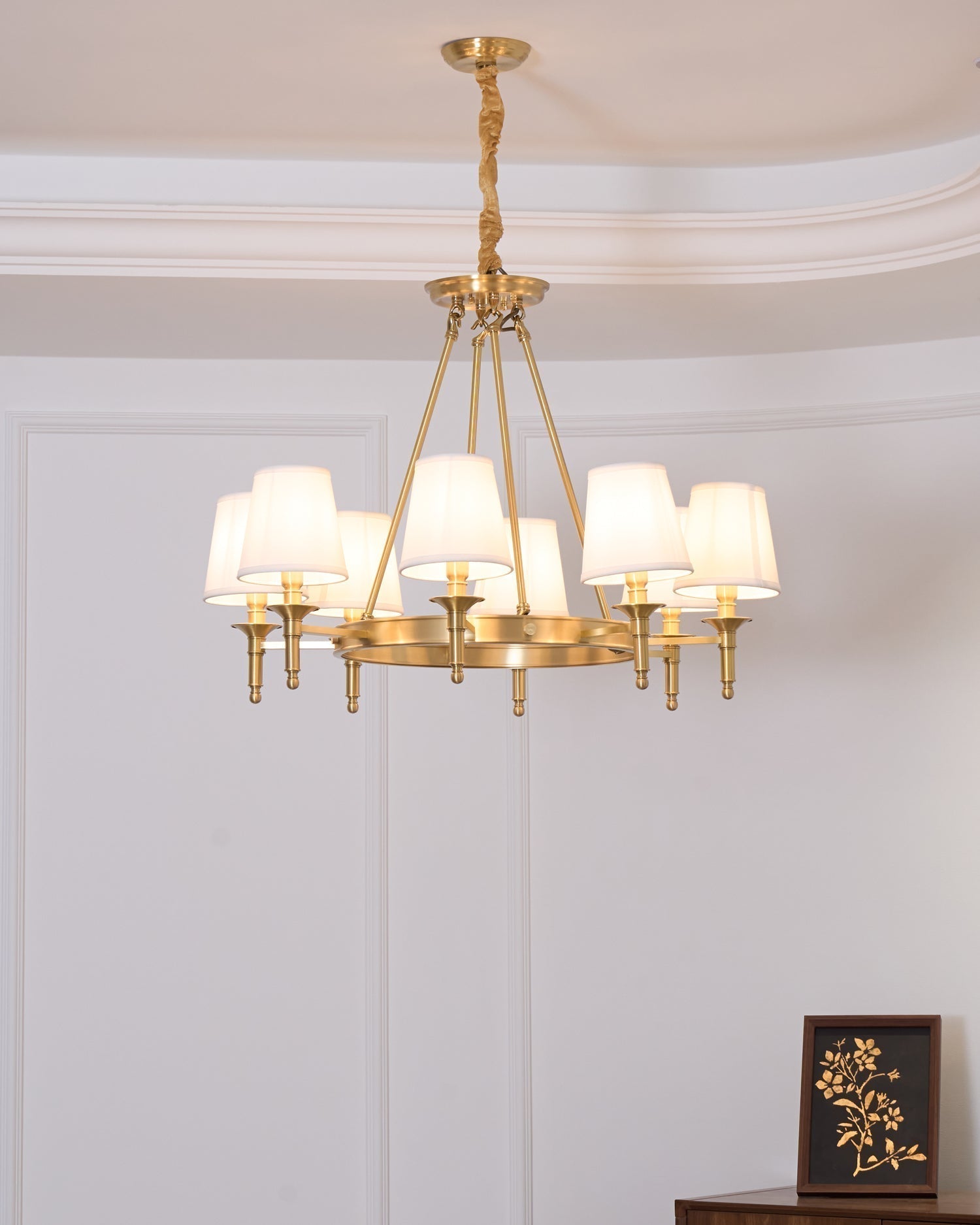 Lustra Lustre Laiton Lin Moderne