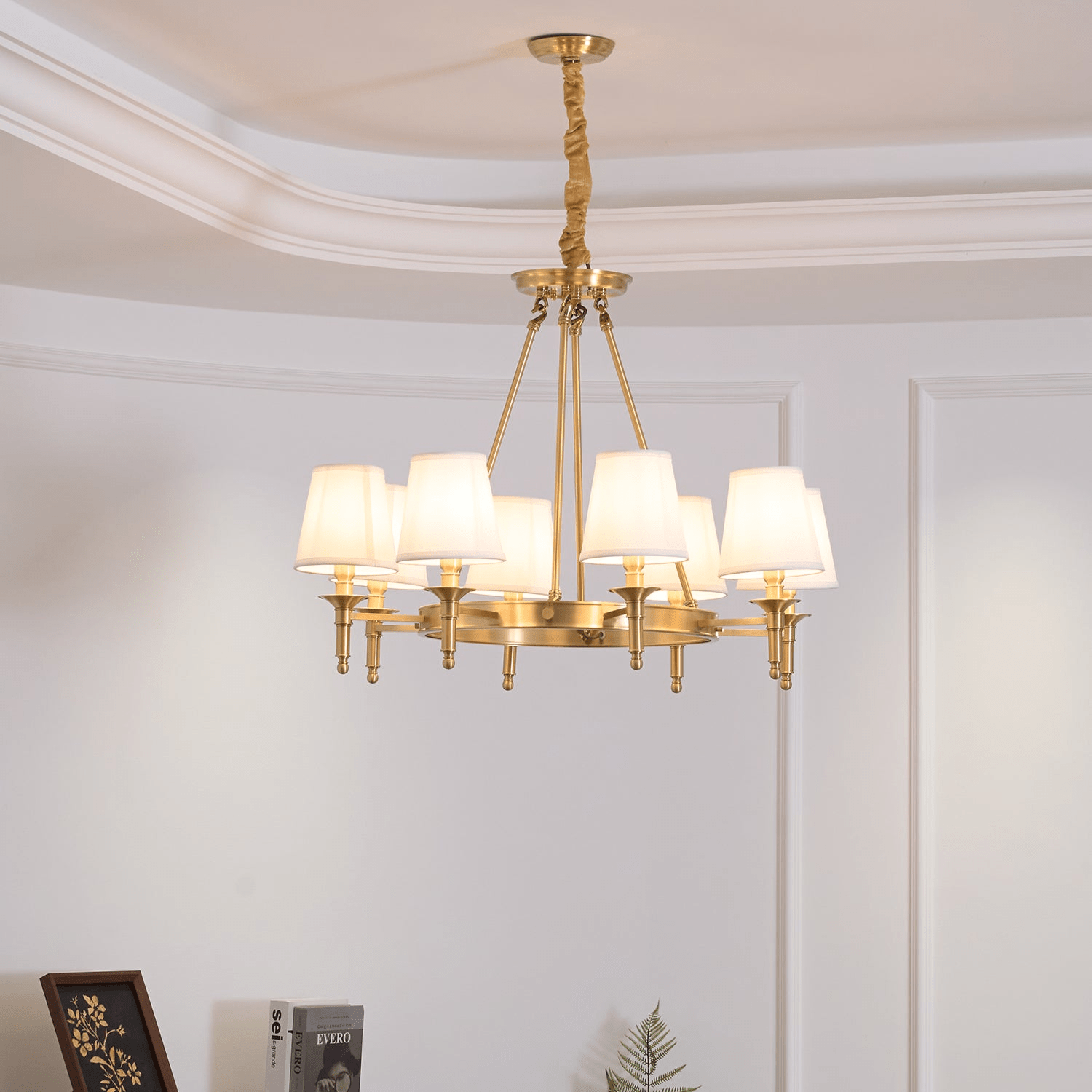 Lustra Lustre Laiton Lin Moderne