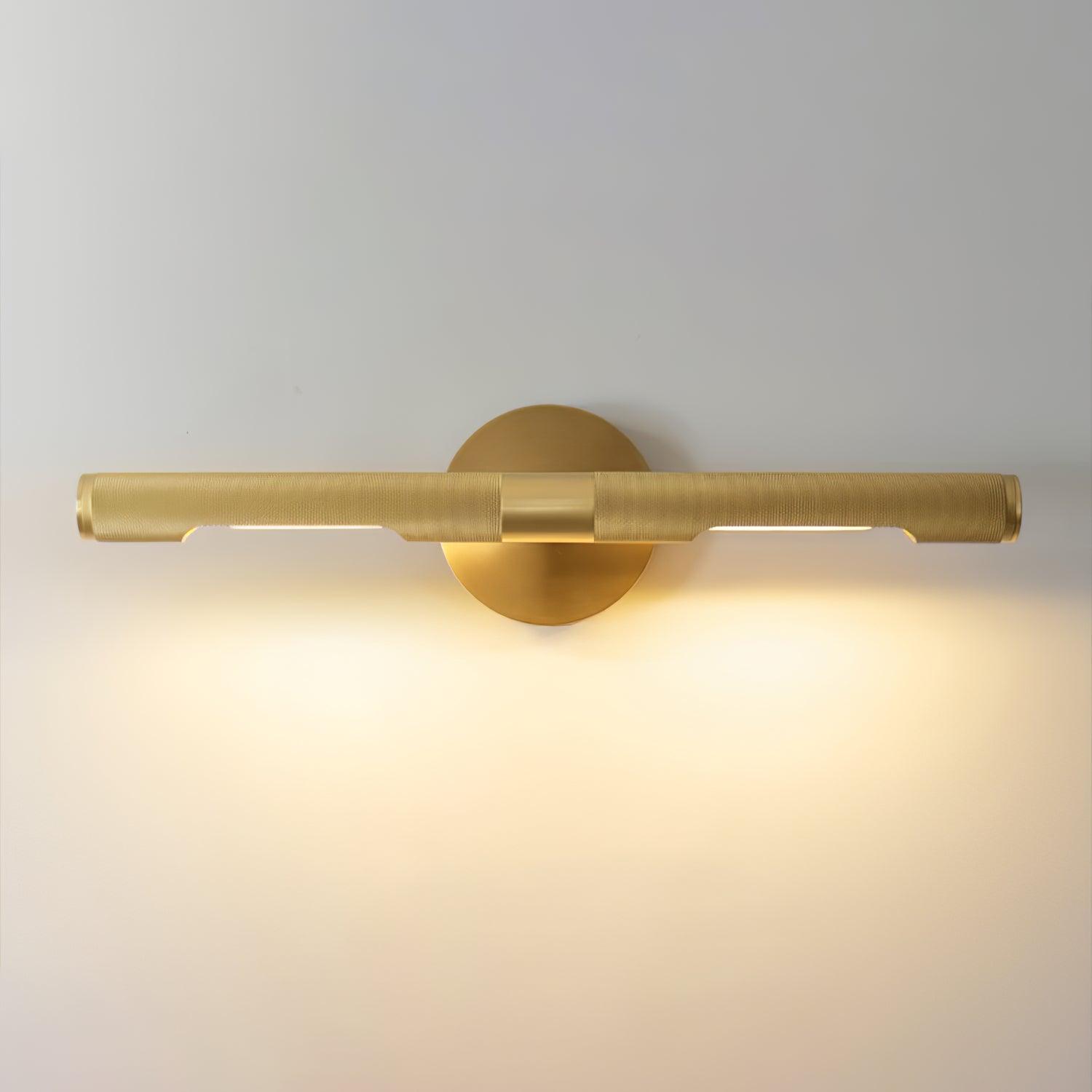 Solvain Applique murale LED moderne en laiton