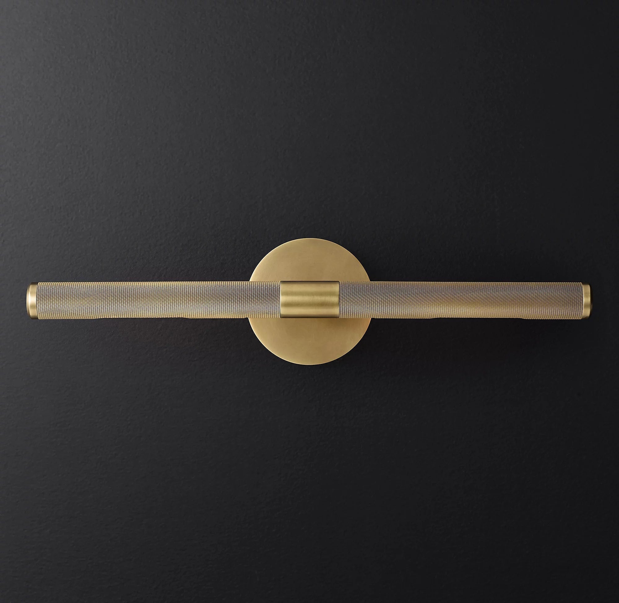 Solvain Applique murale LED moderne en laiton