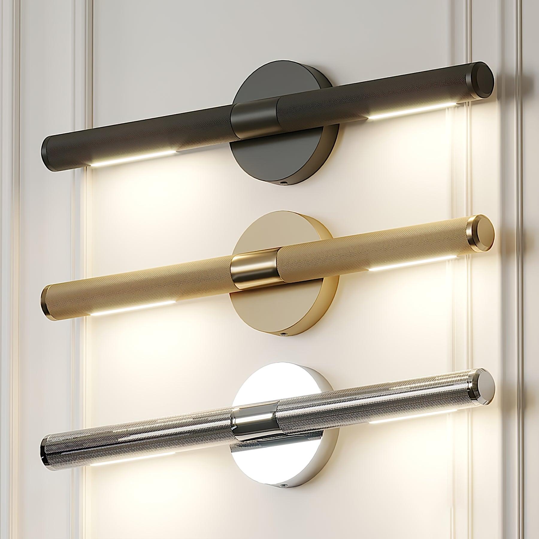 Solvain Applique murale LED moderne en laiton