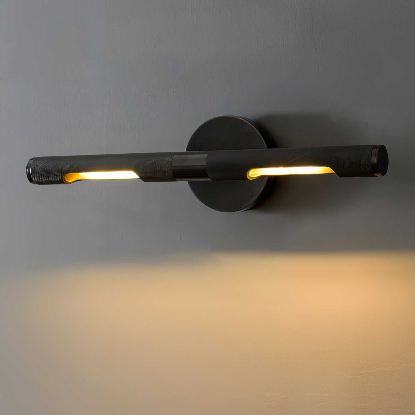 Solvain Applique murale LED moderne en laiton
