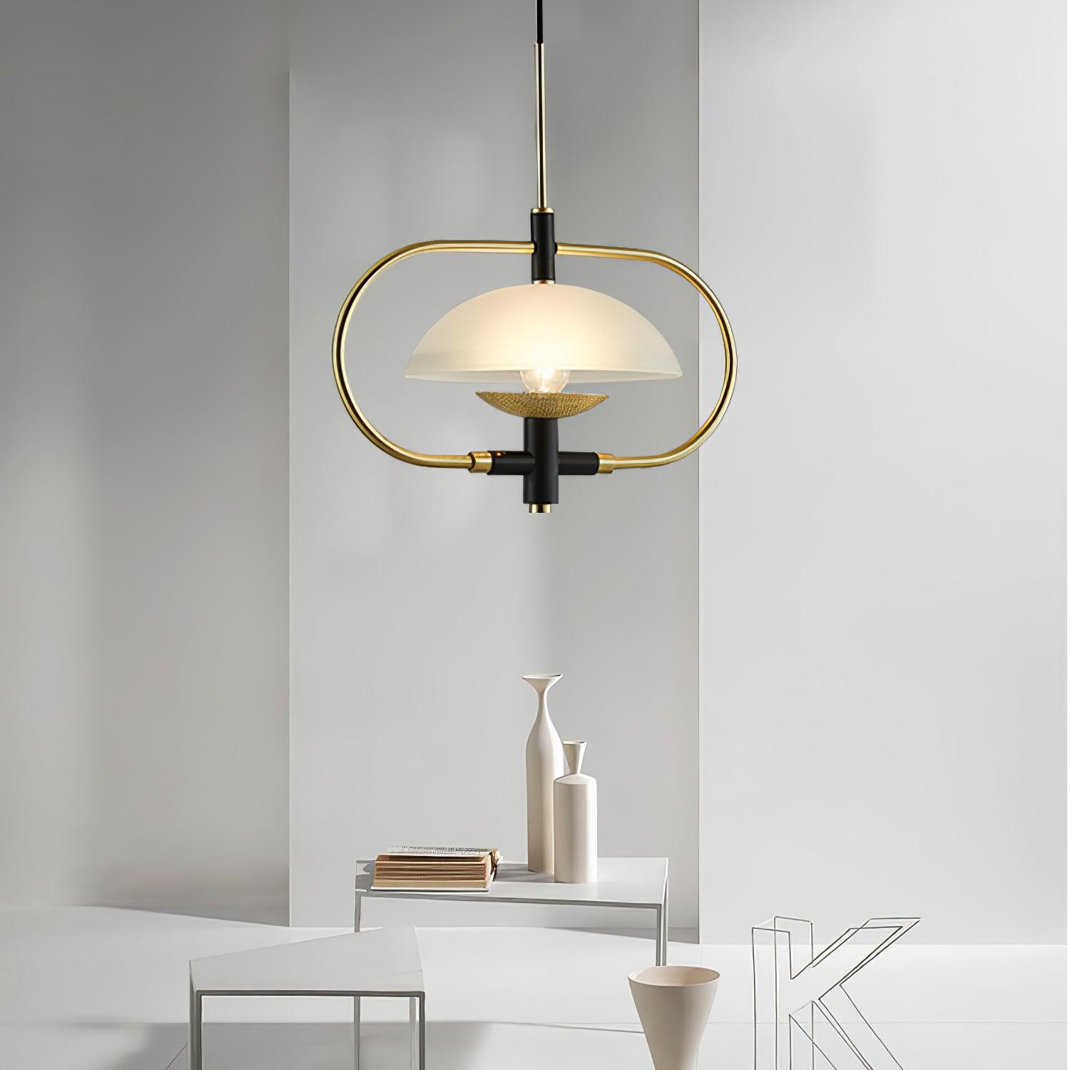 Cuvenara Suspension en Verre Classique Art Nordique