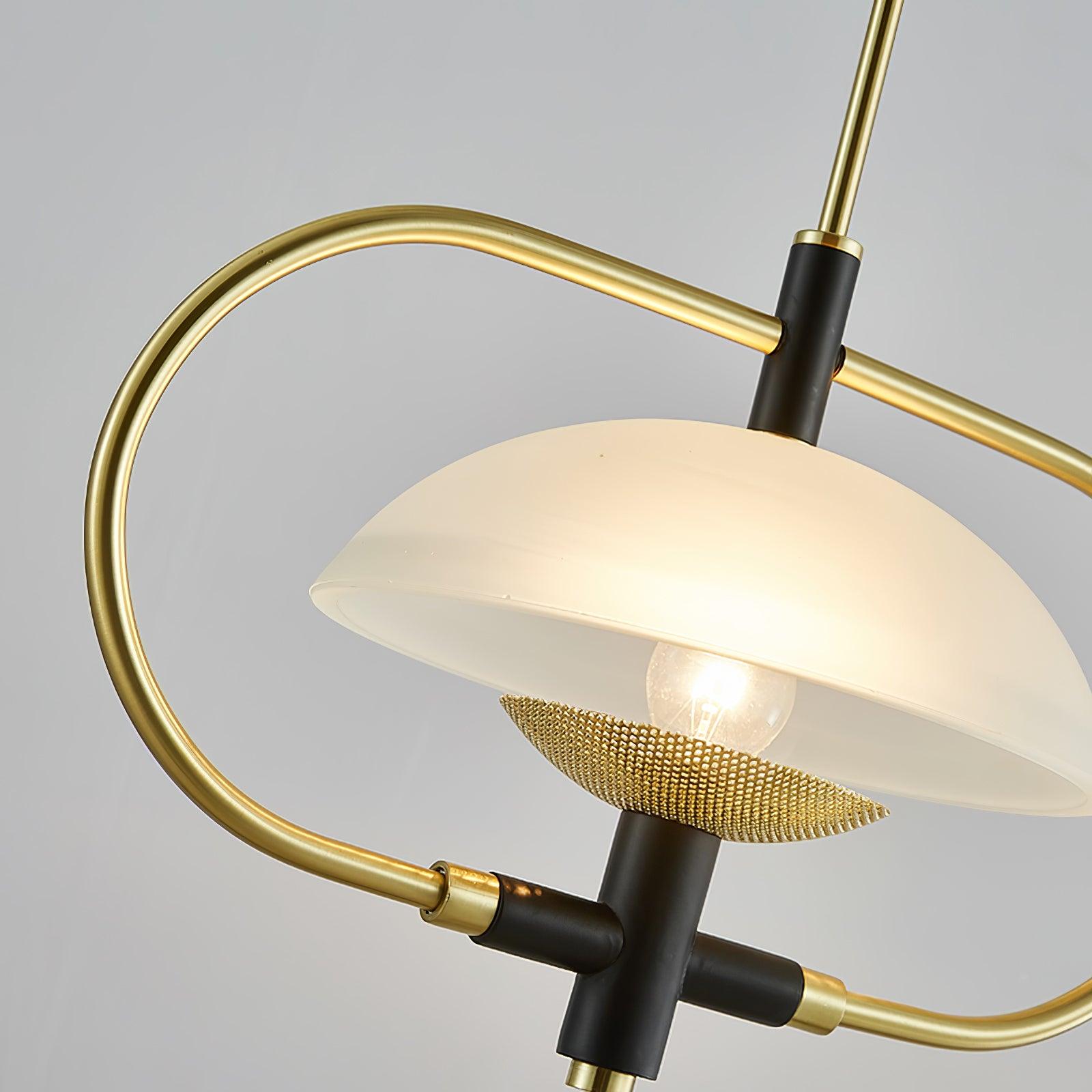 Cuvenara Suspension en Verre Classique Art Nordique