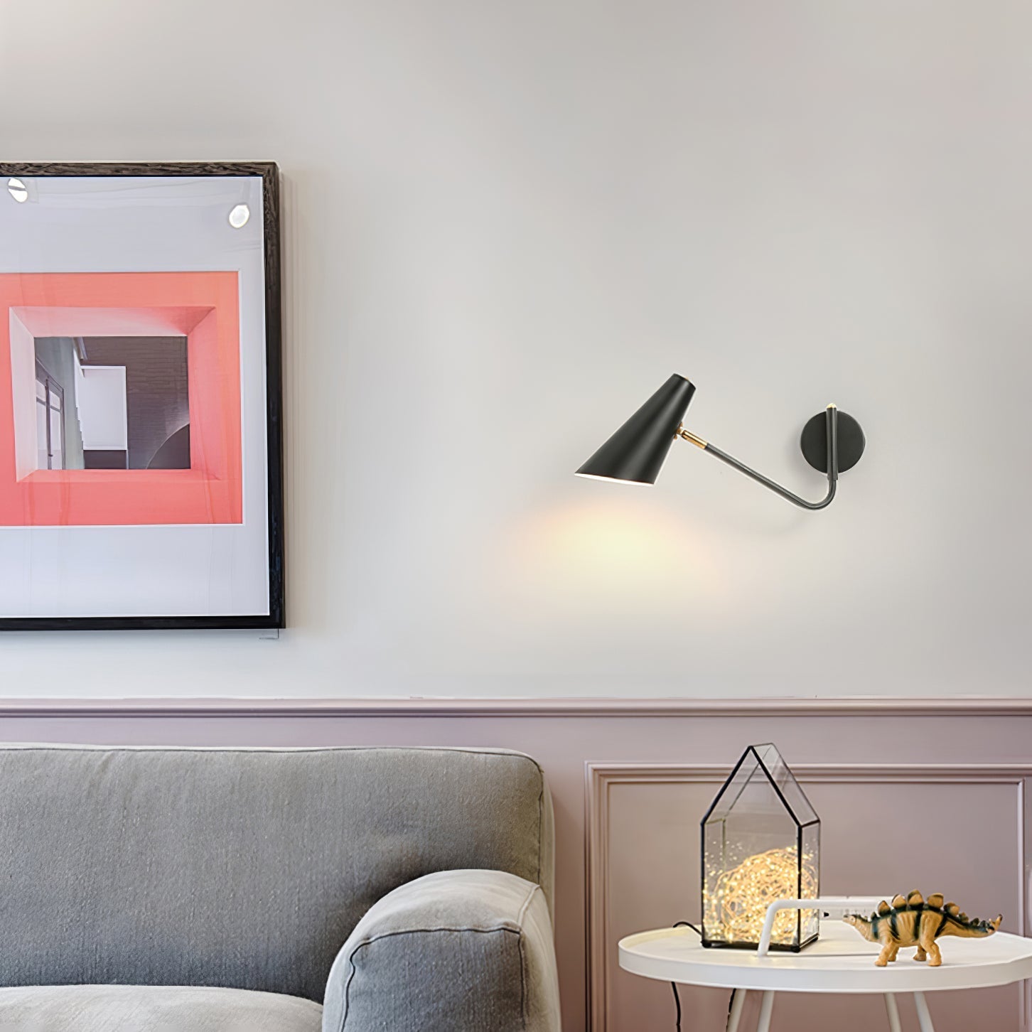 Amaris Applique Murale Industrielle Vintage
