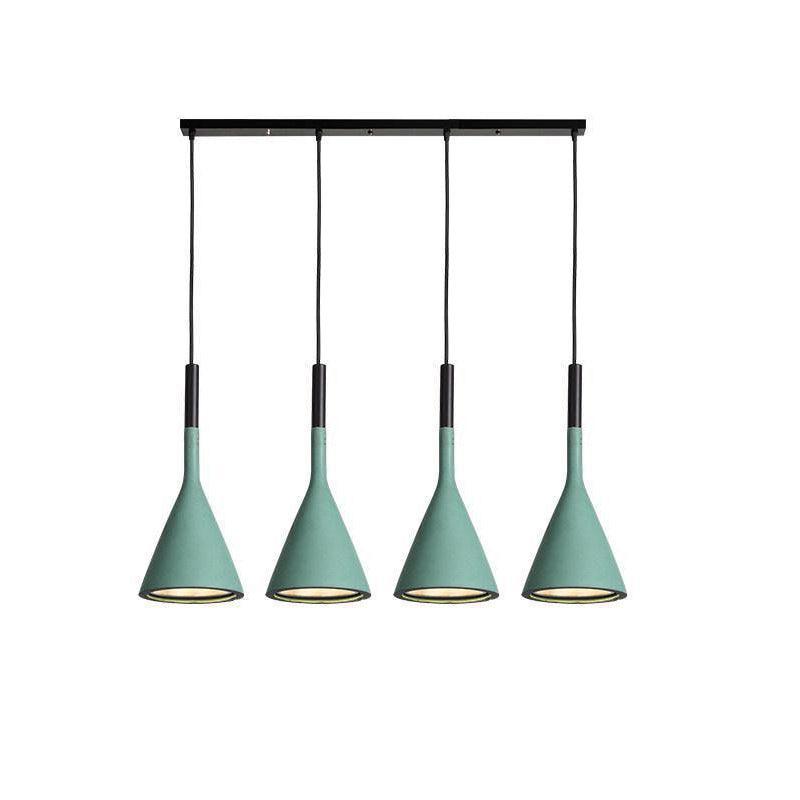 Solara Lampe suspendue conique en béton industrielle