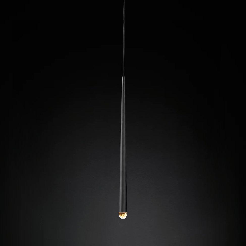 Zenith Lustre Minimaliste Cristal Laiton