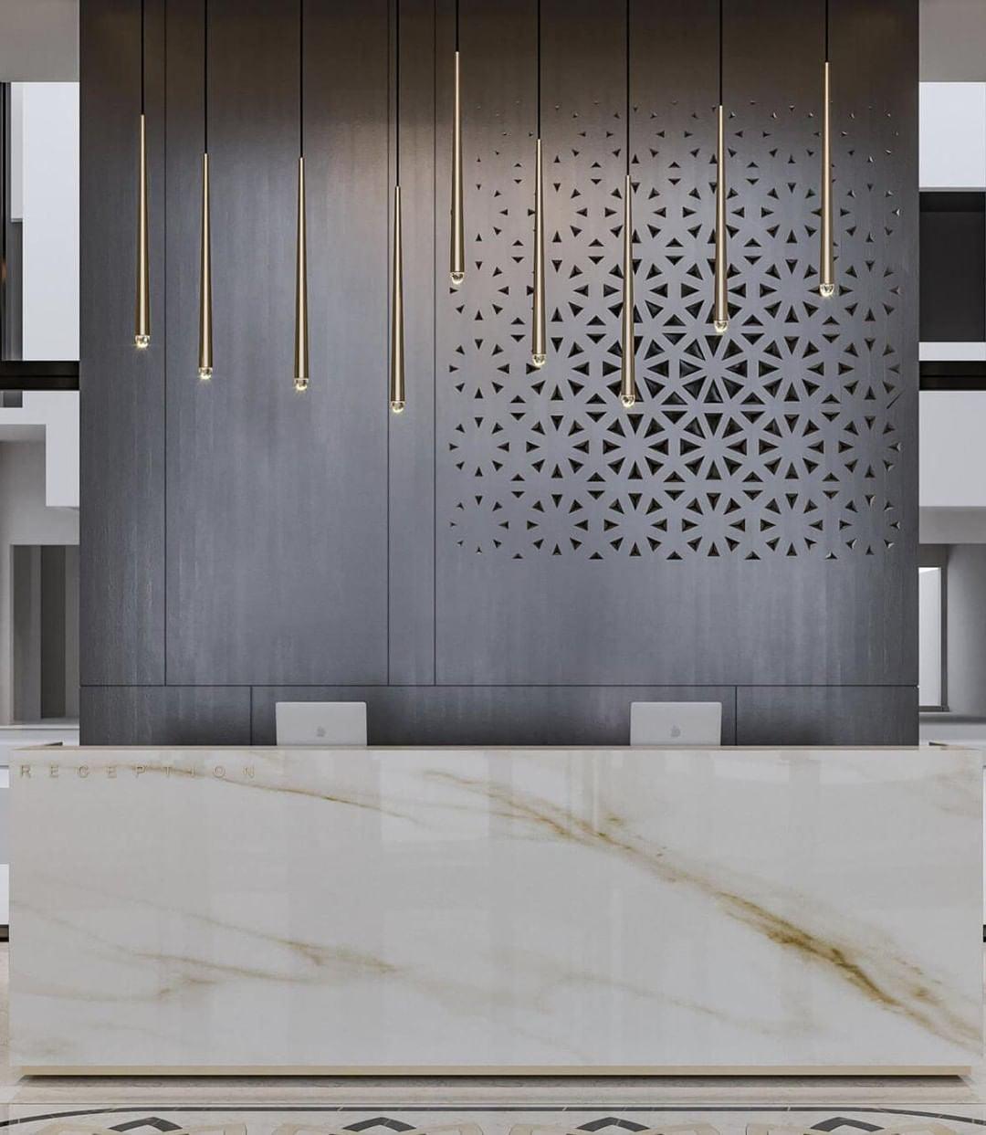Zenith Lustre Minimaliste Cristal Laiton