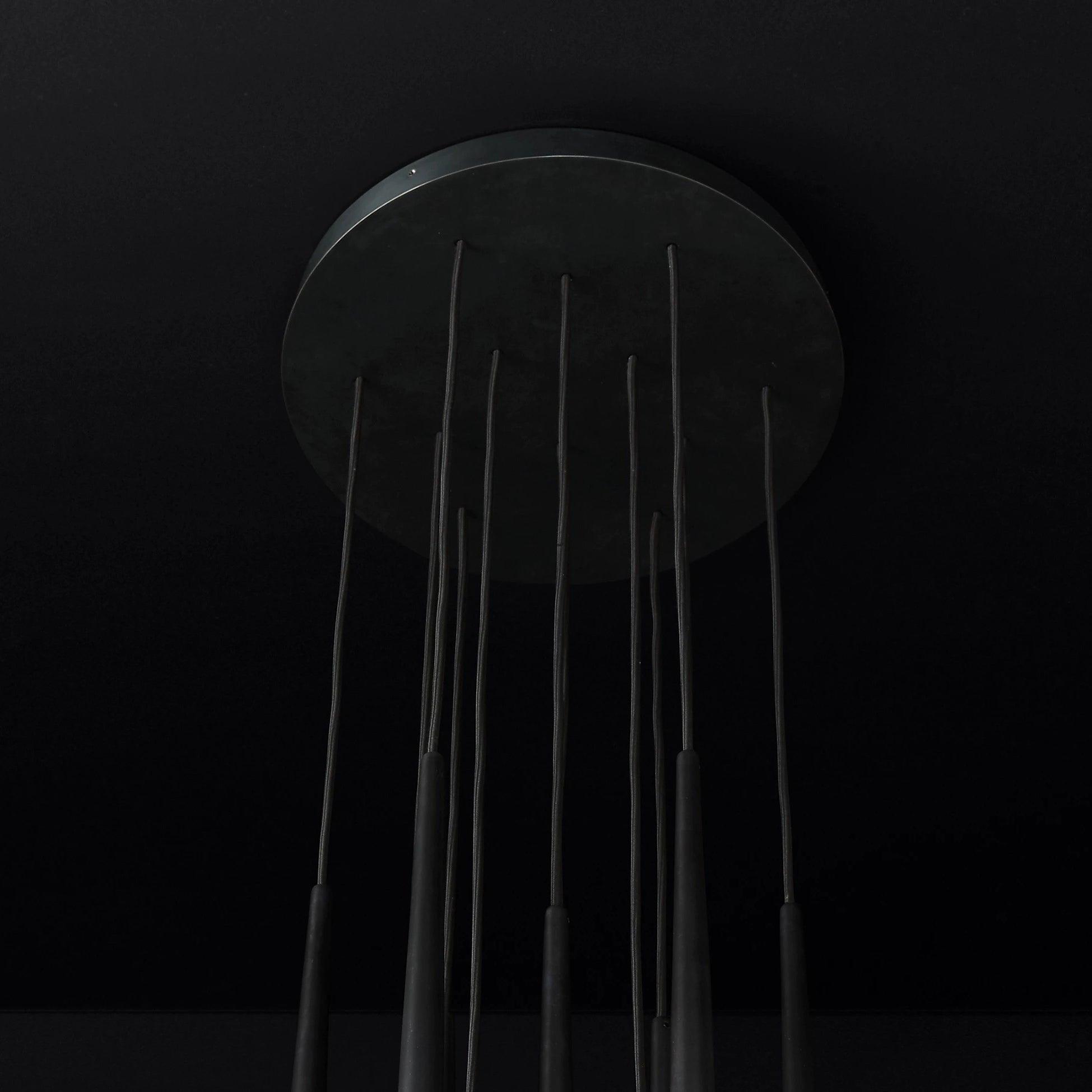 Zenith Lustre Minimaliste Cristal Laiton