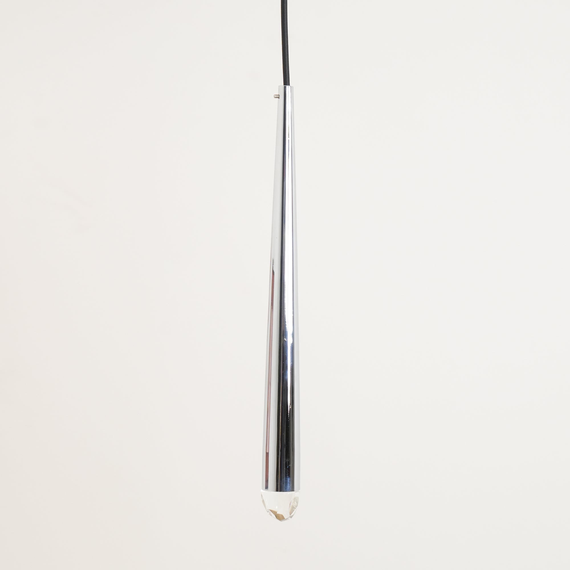 Zenith Lustre Minimaliste Cristal Laiton
