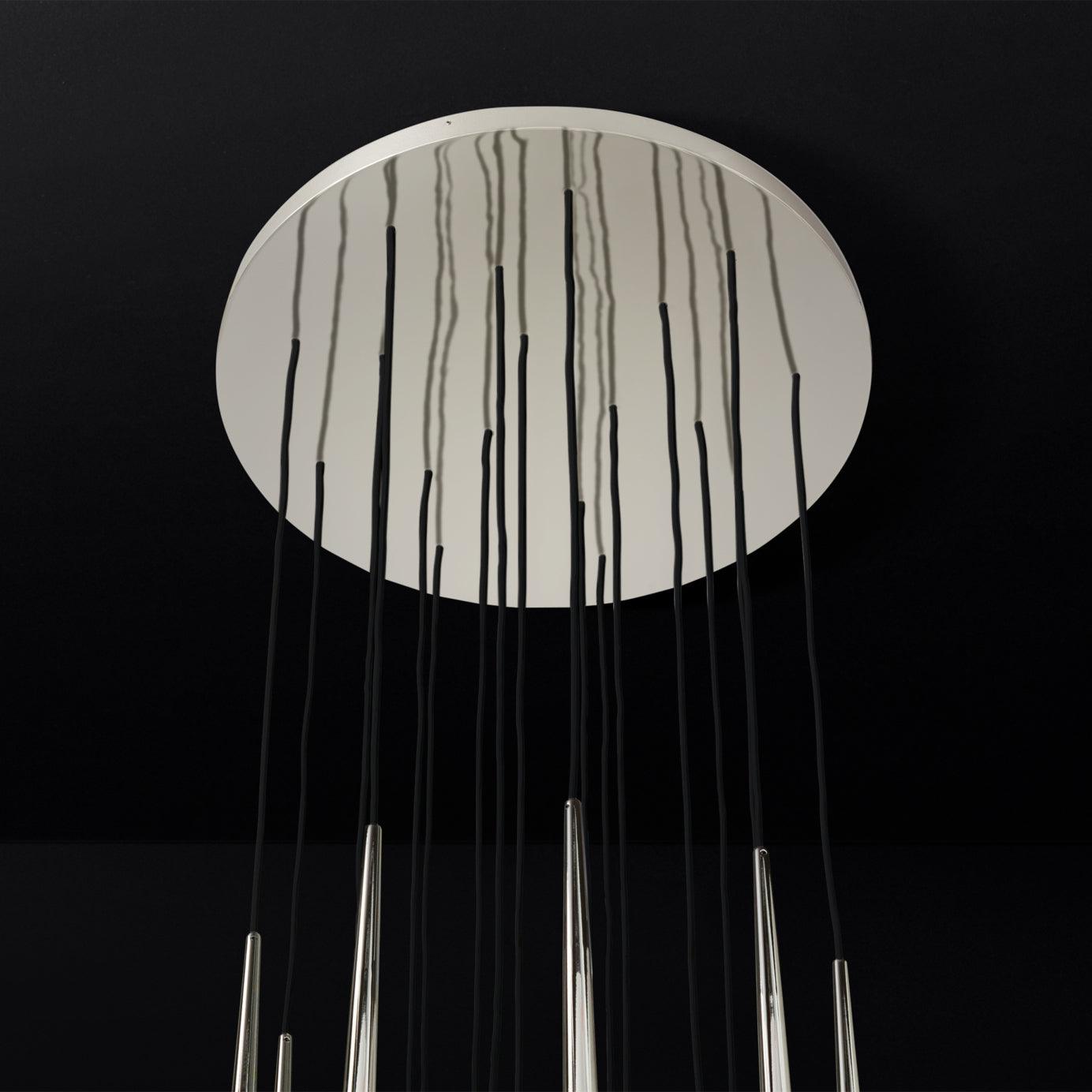 Zenith Lustre Minimaliste Cristal Laiton