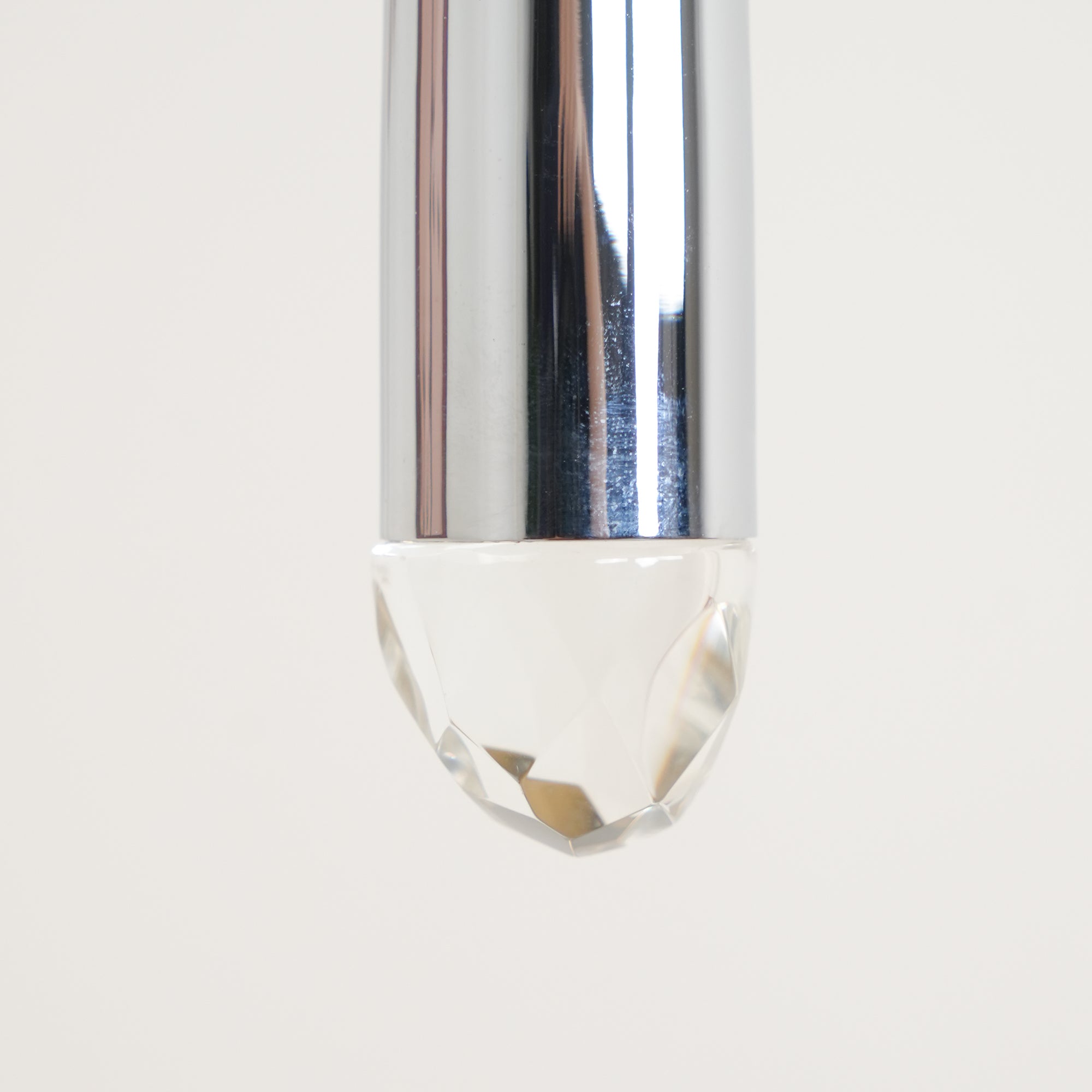 Zenith Lustre Minimaliste Cristal Laiton