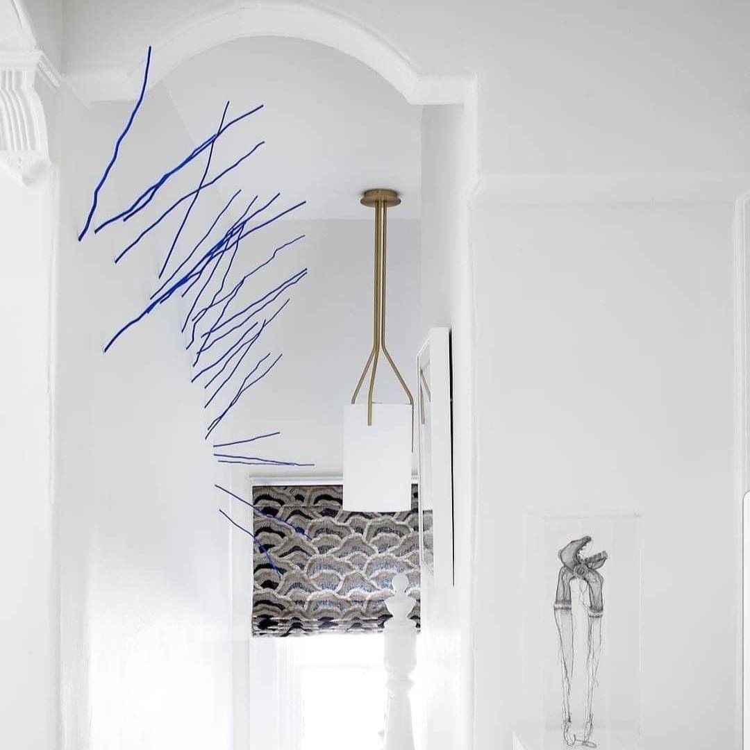 Lustra Lustre LED 3-Lumières Laiton Moderne
