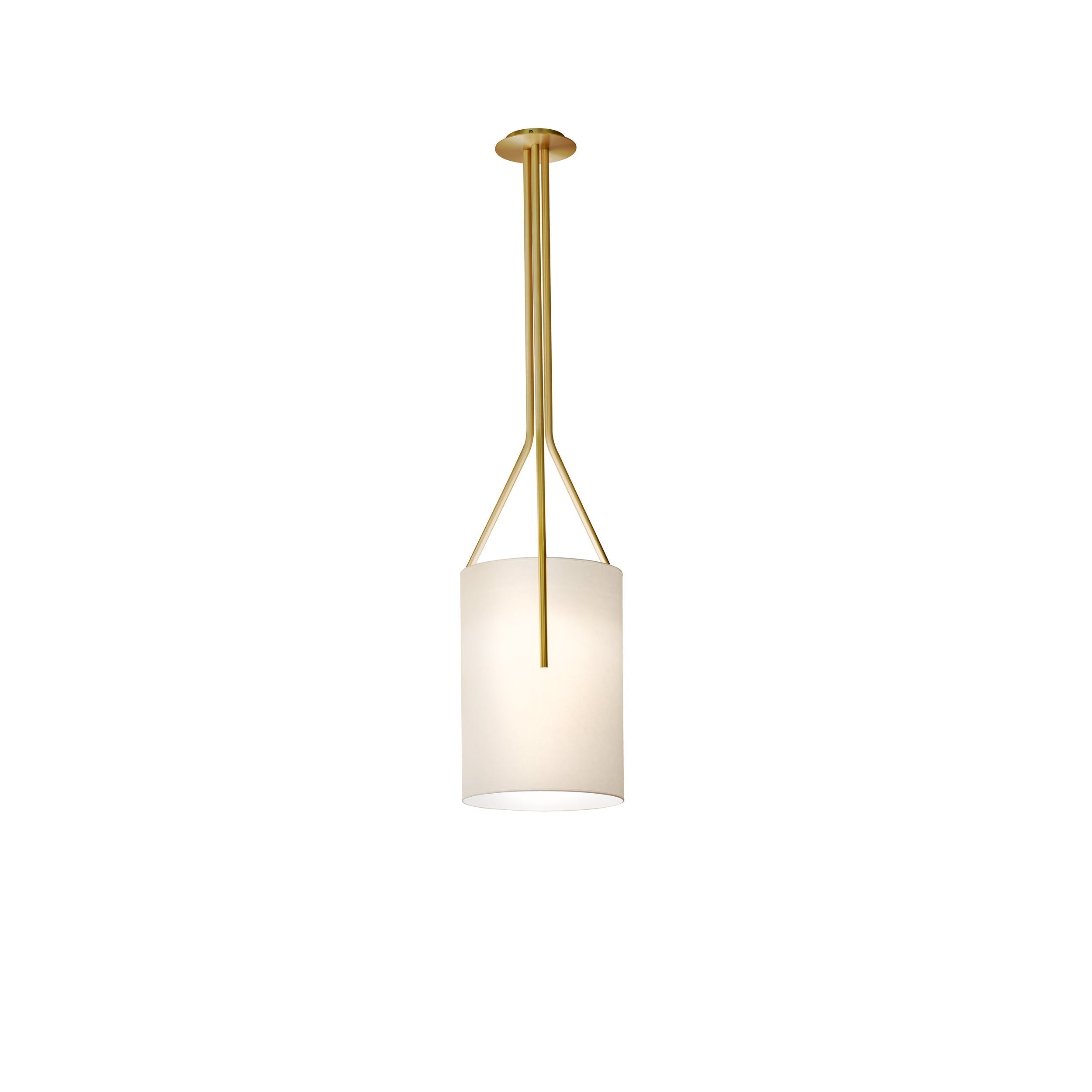 Lustra Lustre LED 3-Lumières Laiton Moderne