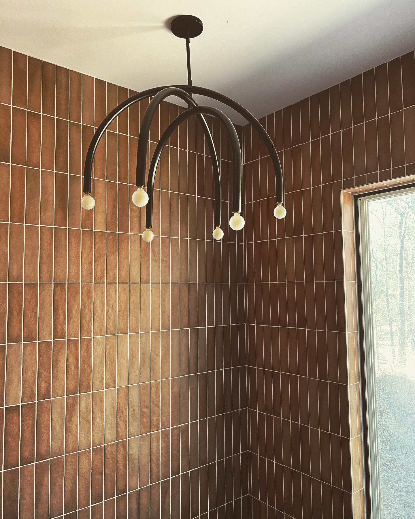 Hadden Lustre Laiton Métal Minimaliste Moderne