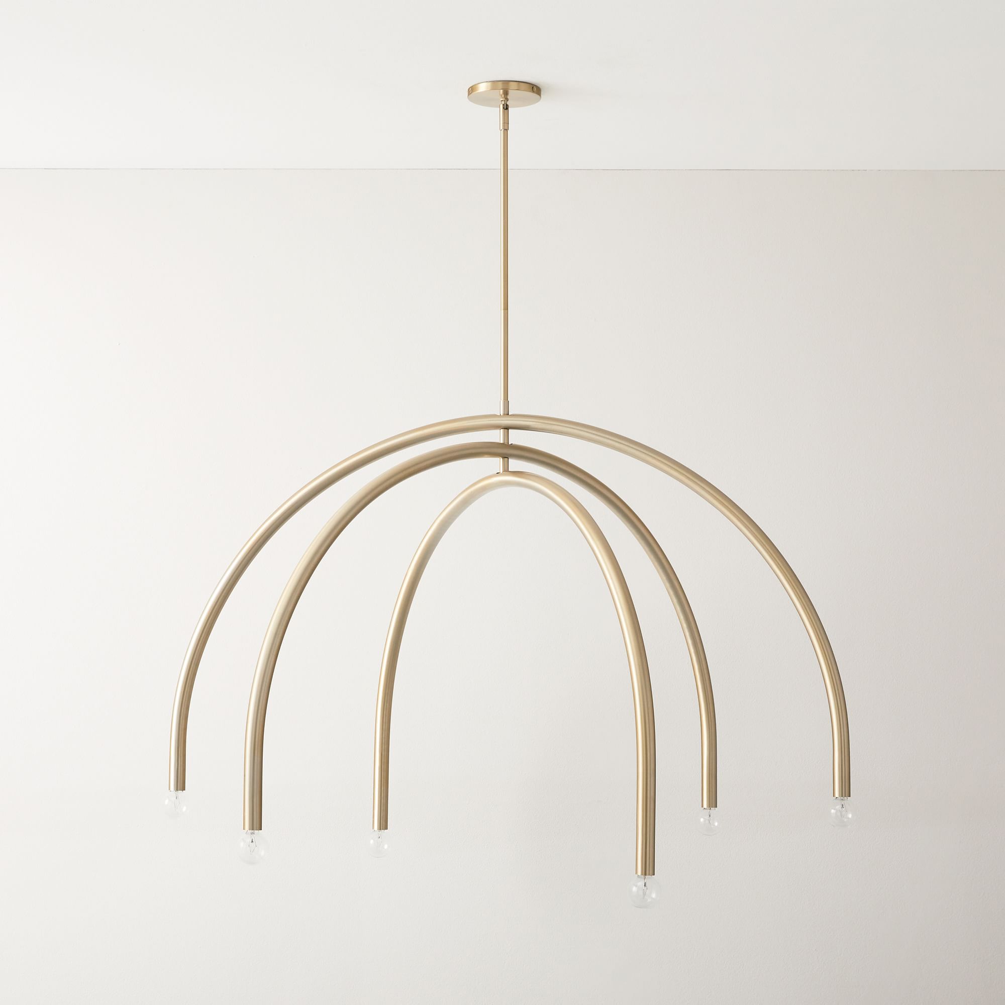 Hadden Lustre Laiton Métal Minimaliste Moderne