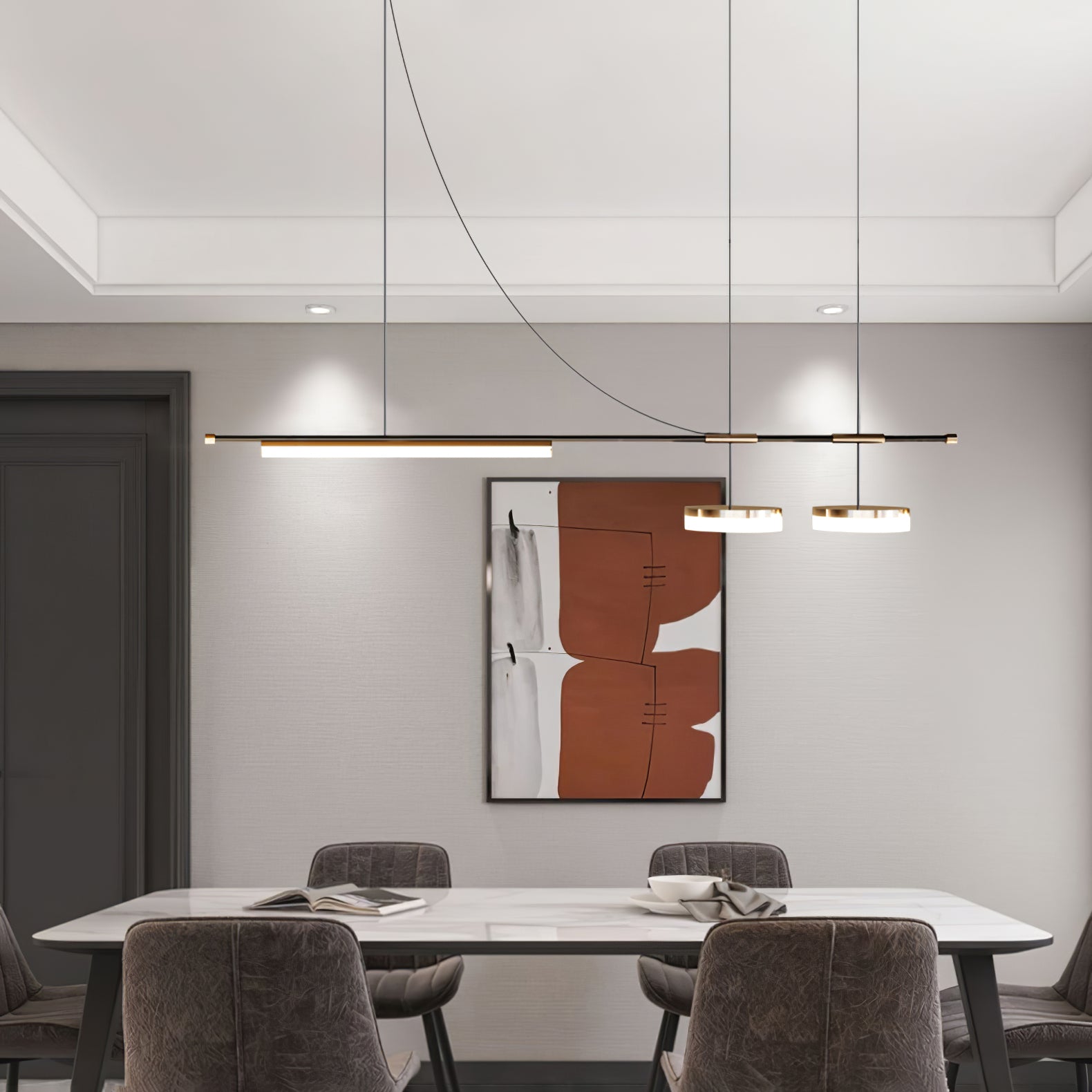 Della Suspension Linéaire Moderne