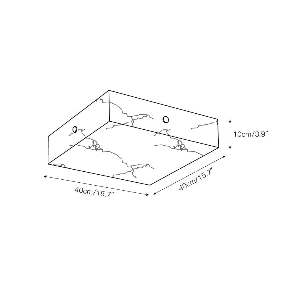 Rauduvys Plafonnier En Albâtre Minimaliste Moderne