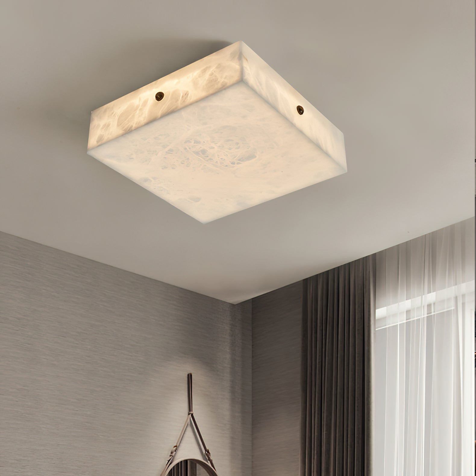 Rauduvys Plafonnier En Albâtre Minimaliste Moderne
