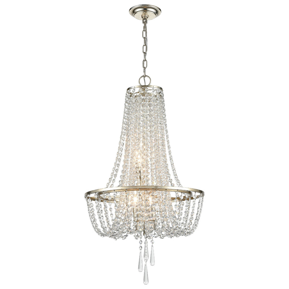 Sifuvys Lustre Métal Cristal Luxe Postmoderne