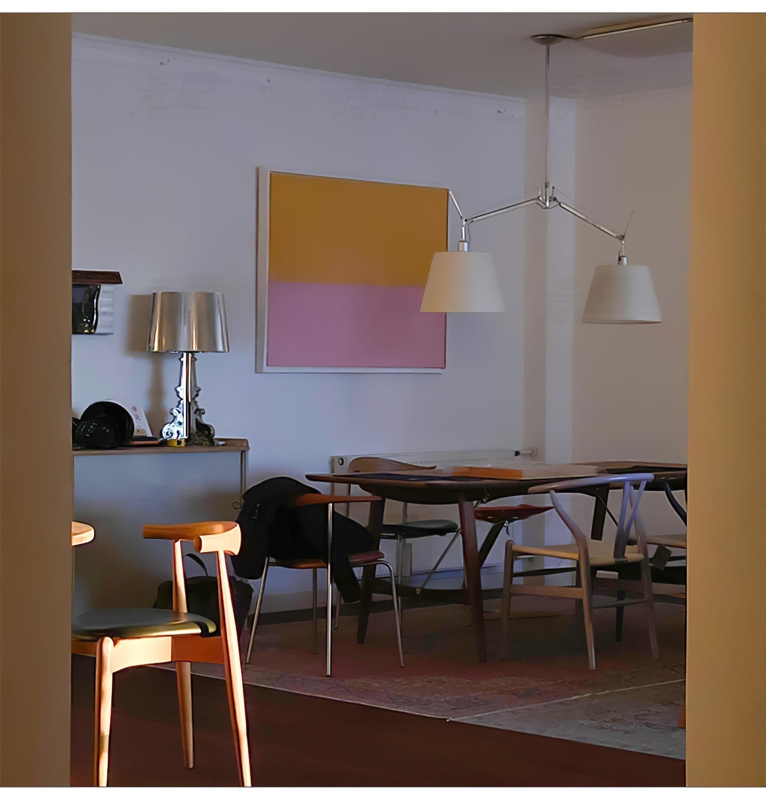 Evmirion Premium Élégance Abat-Jour Tissu Pendentif Lampe