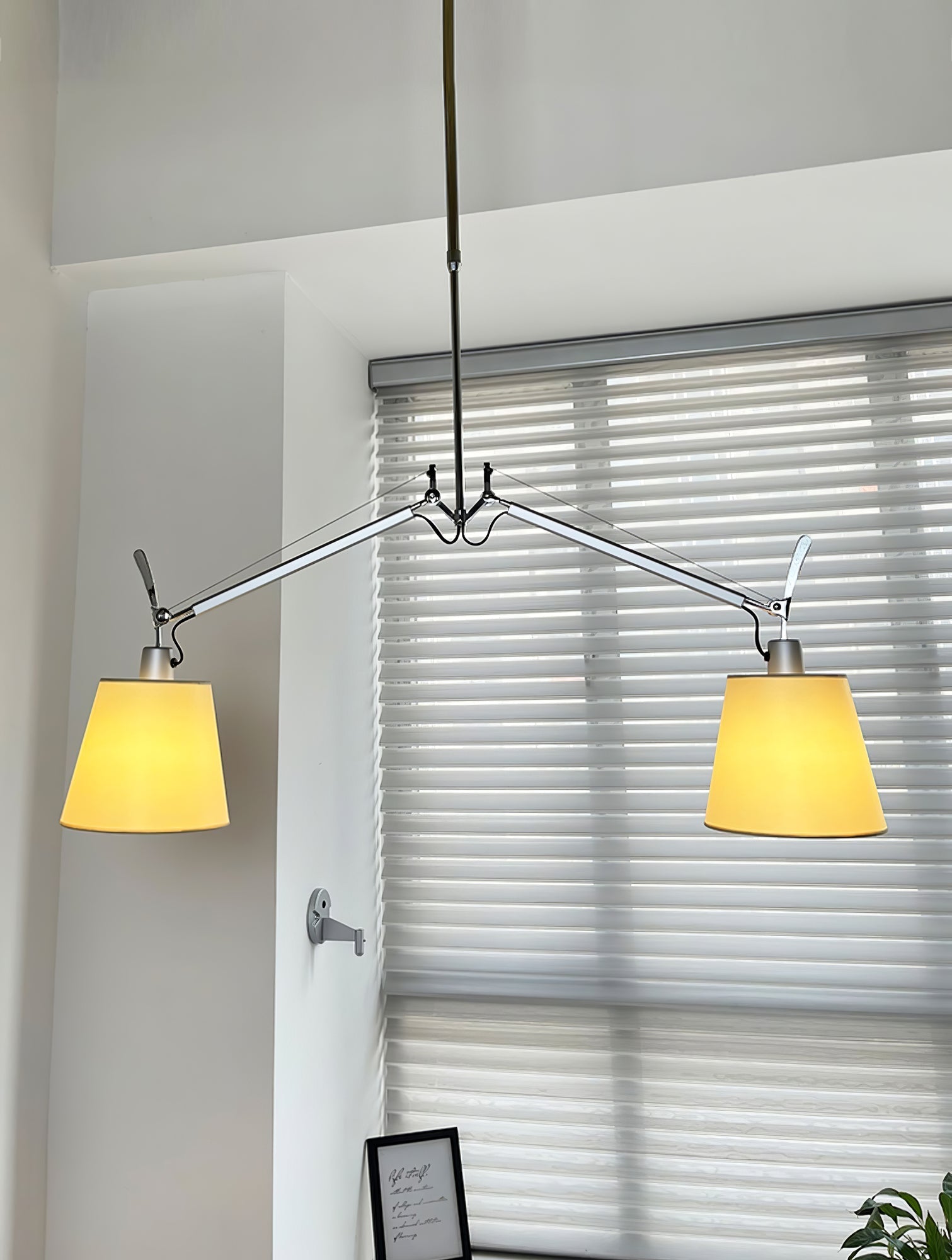 Evmirion Premium Élégance Abat-Jour Tissu Pendentif Lampe