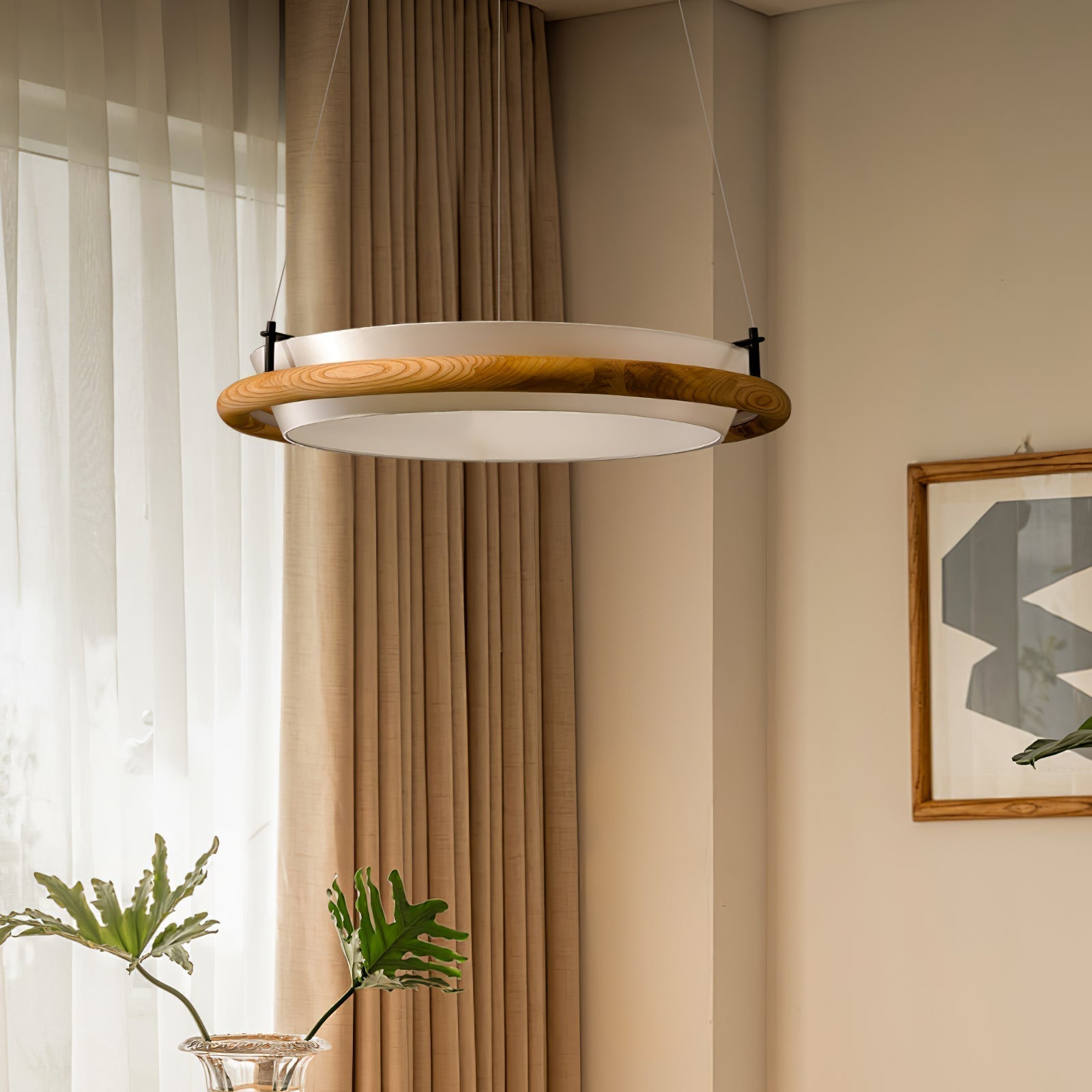 Olvelila Suspension Circulaire Élégante