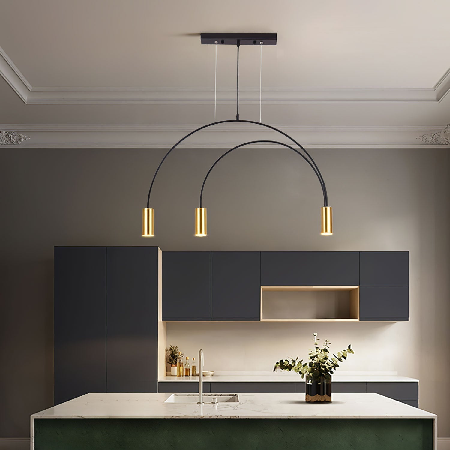 Solara Pendant Light Minimalist Metal