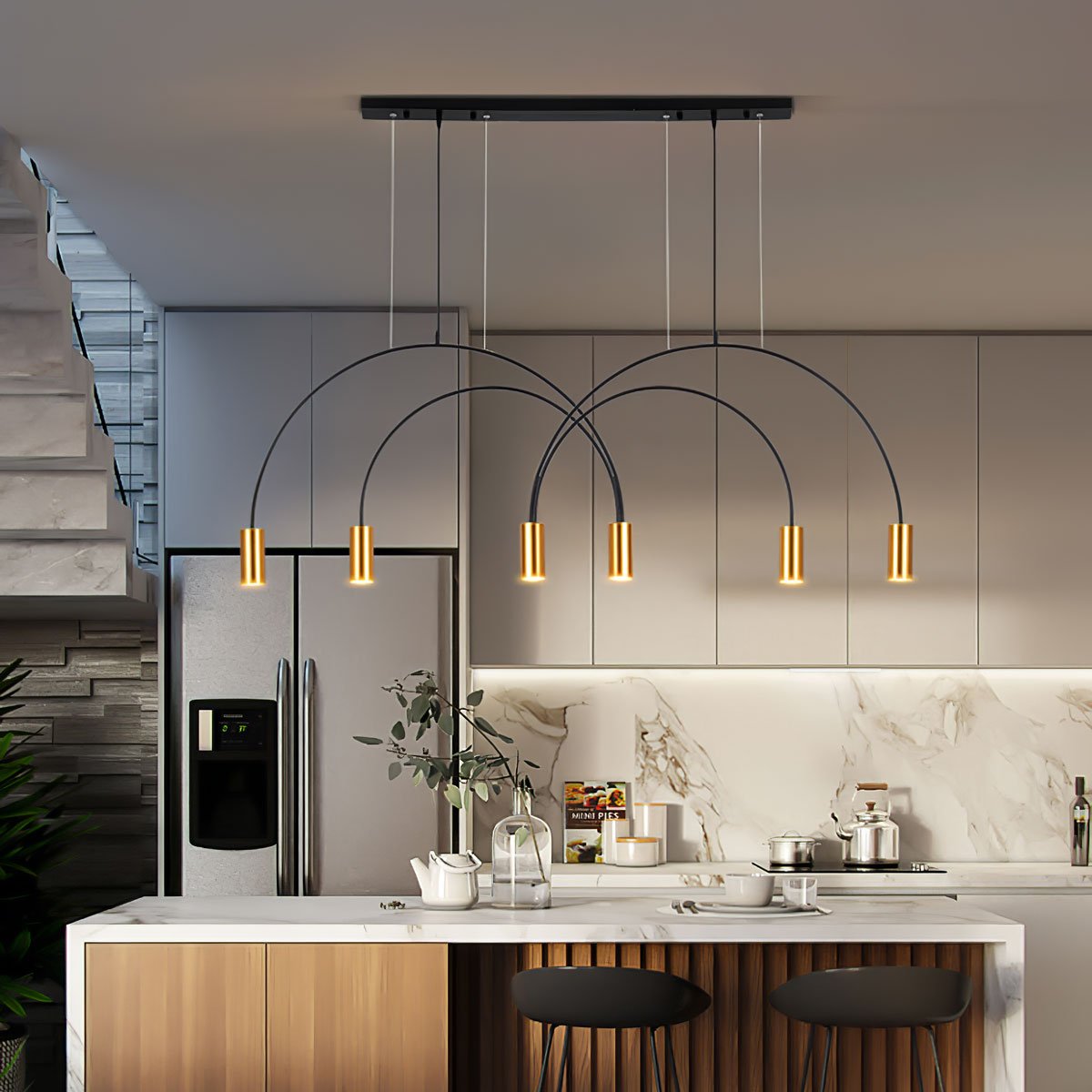 Solara Pendant Light Minimalist Metal