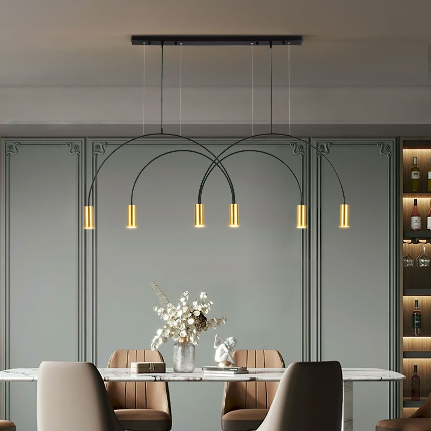 Solara Pendant Light Minimalist Metal
