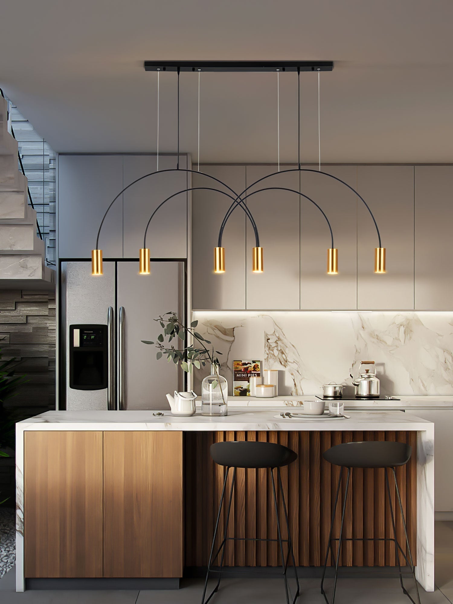 Solara Pendant Light Minimalist Metal