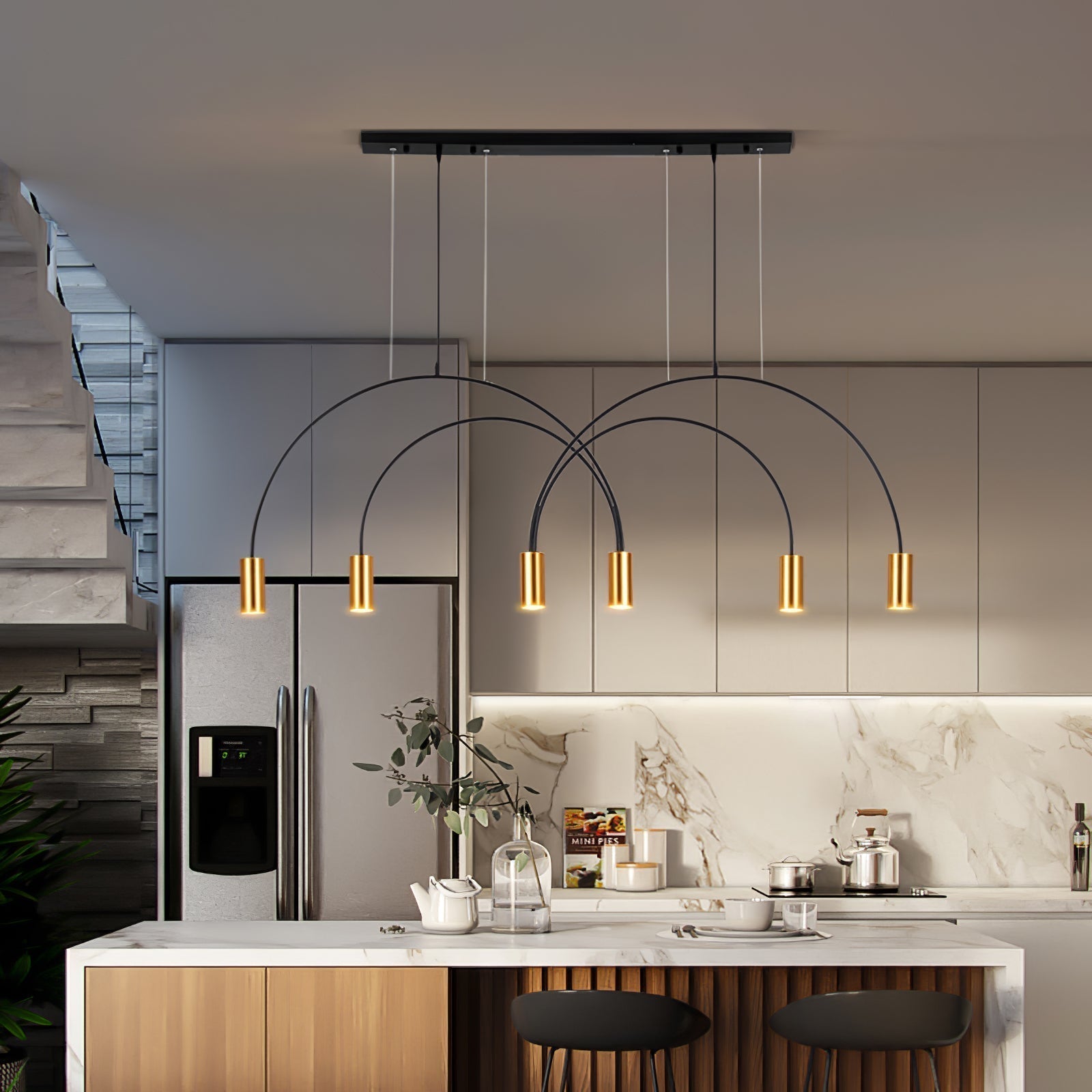Solara Pendant Light Minimalist Metal