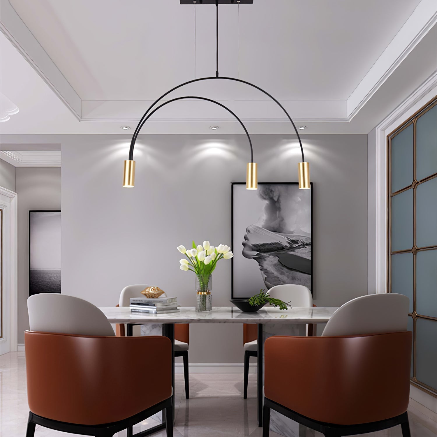 Solara Pendant Light Minimalist Metal