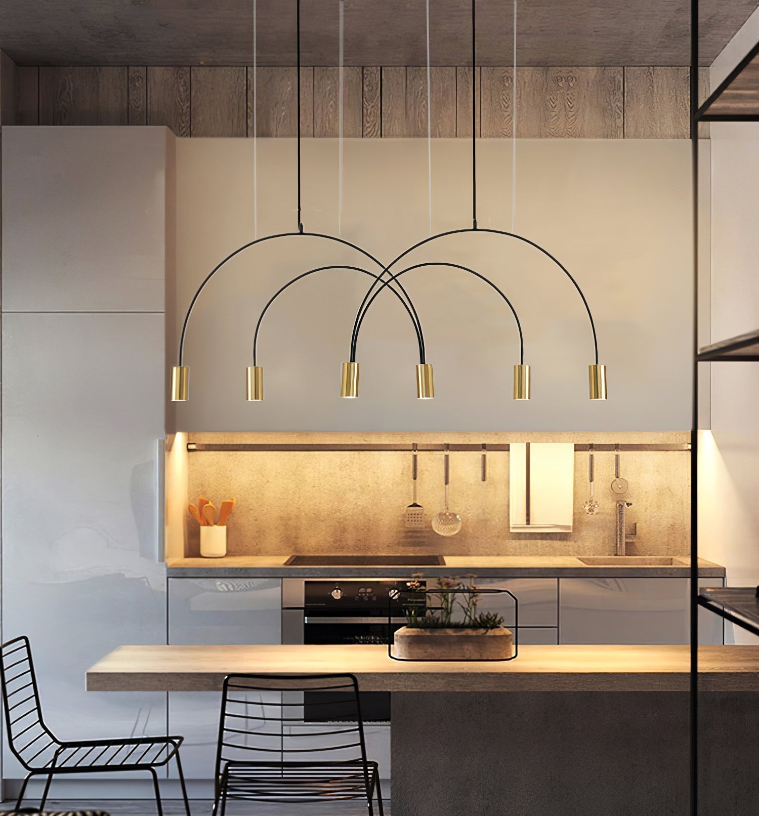 Solara Pendant Light Minimalist Metal