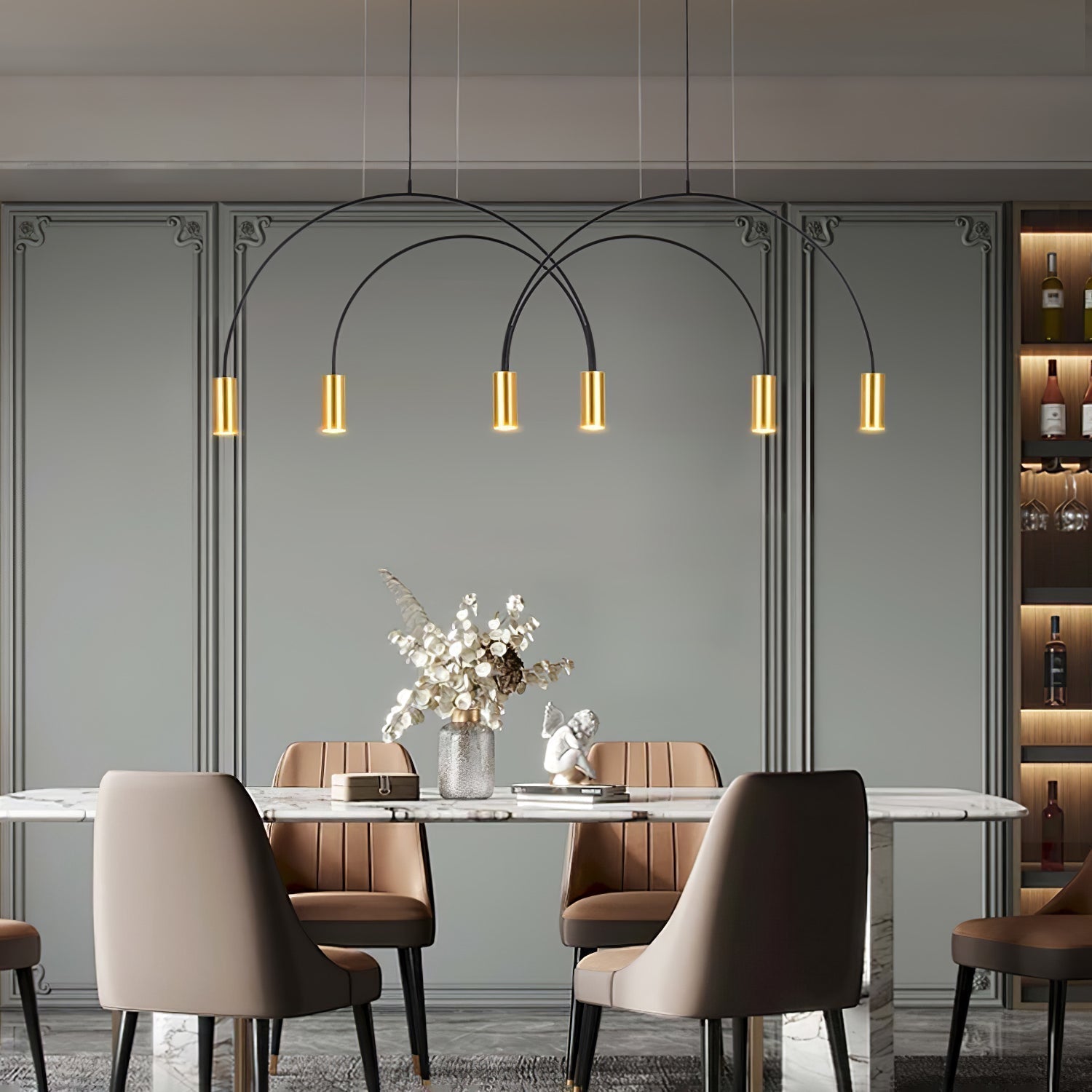 Solara Pendant Light Minimalist Metal
