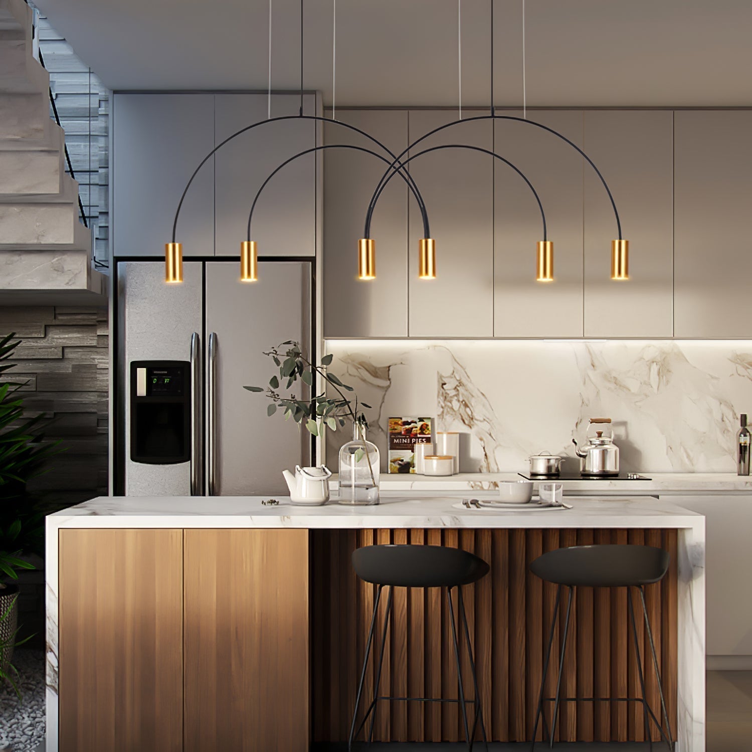 Solara Pendant Light Minimalist Metal
