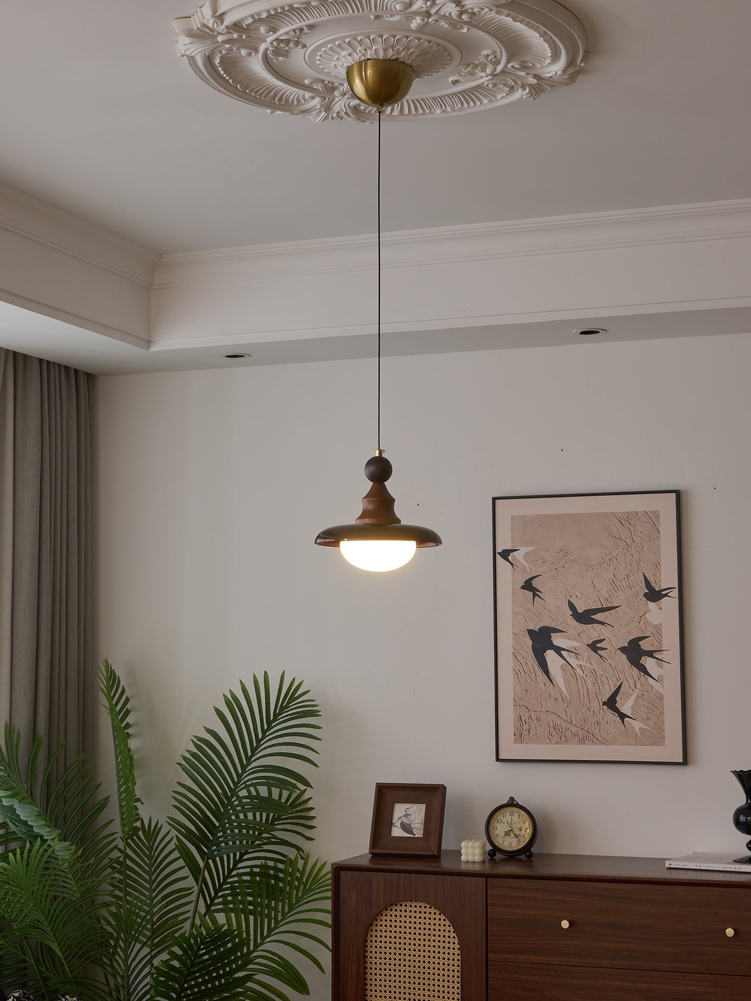 Syraeeth Suspension en Bois Art Nordique Premium