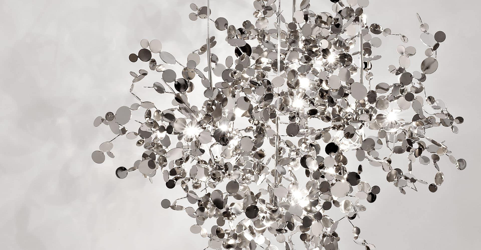 Lustra Lampe Suspendue Disque Nuage