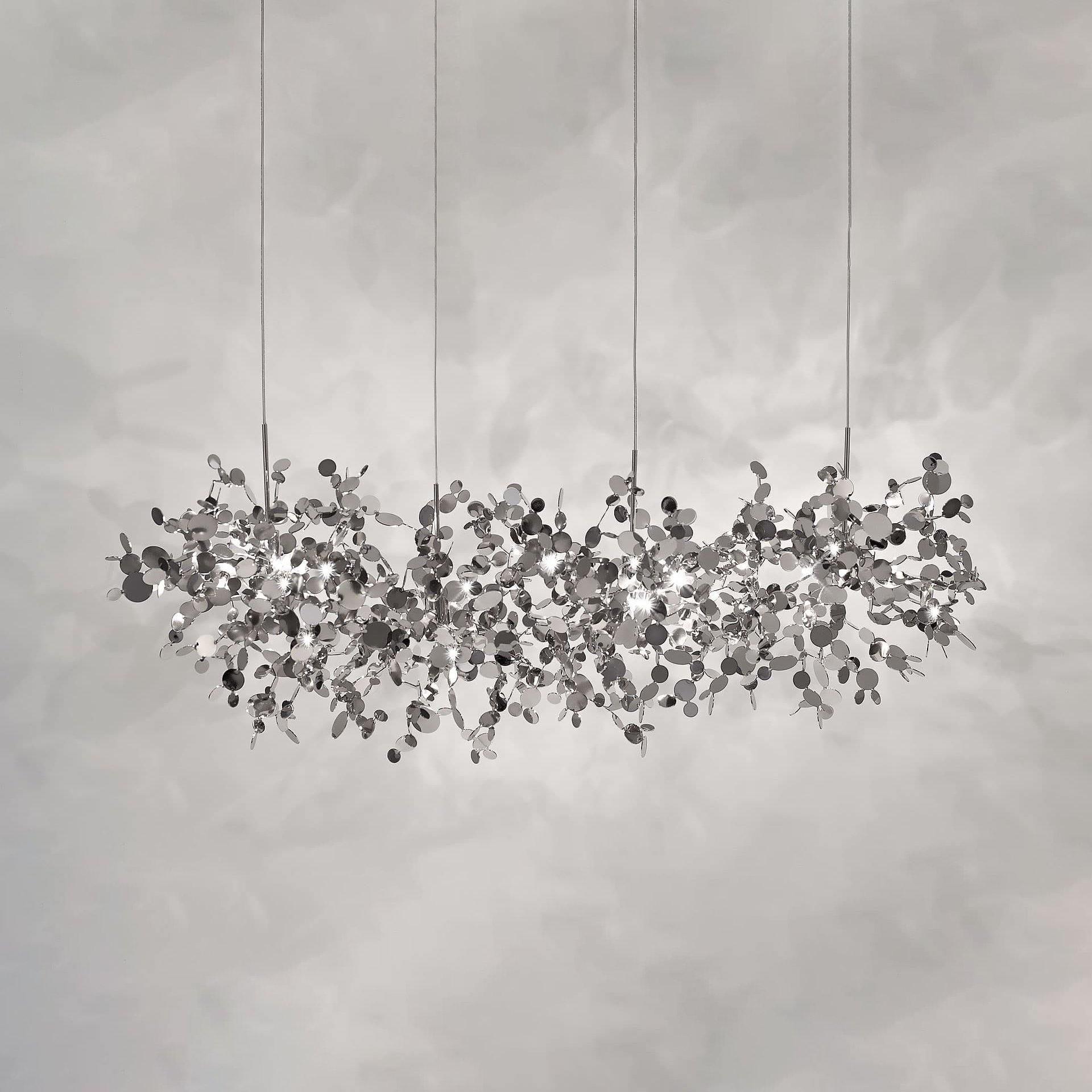Lustra Lampe Suspendue Disque Nuage