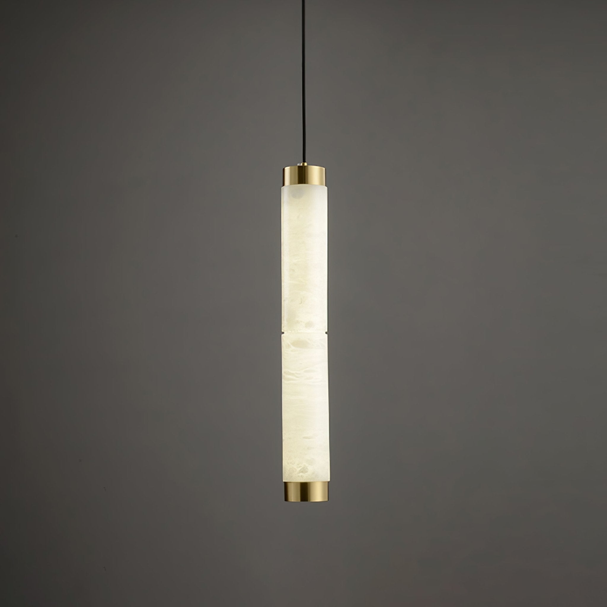 Lira Suspension Cyclindrique en Albâtre