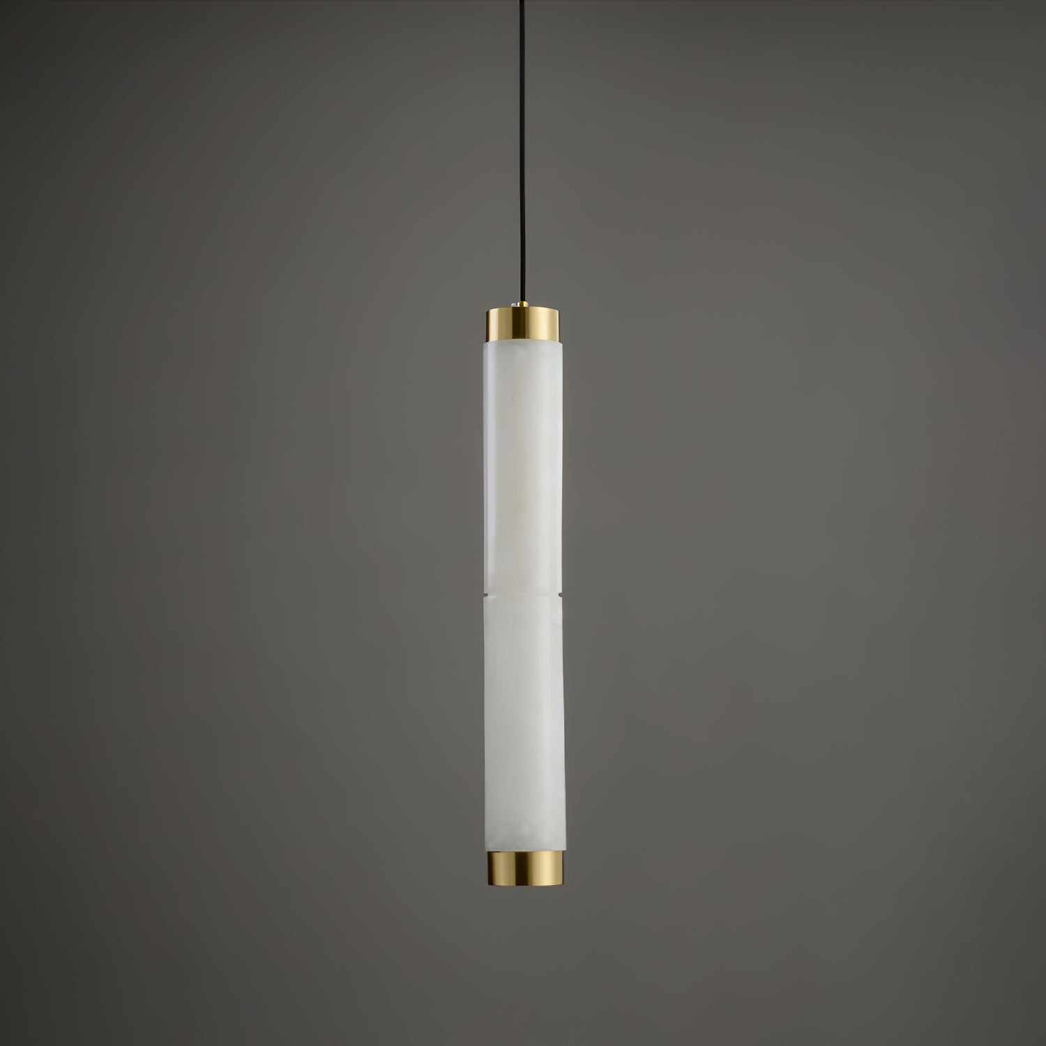Lira Suspension Cyclindrique en Albâtre