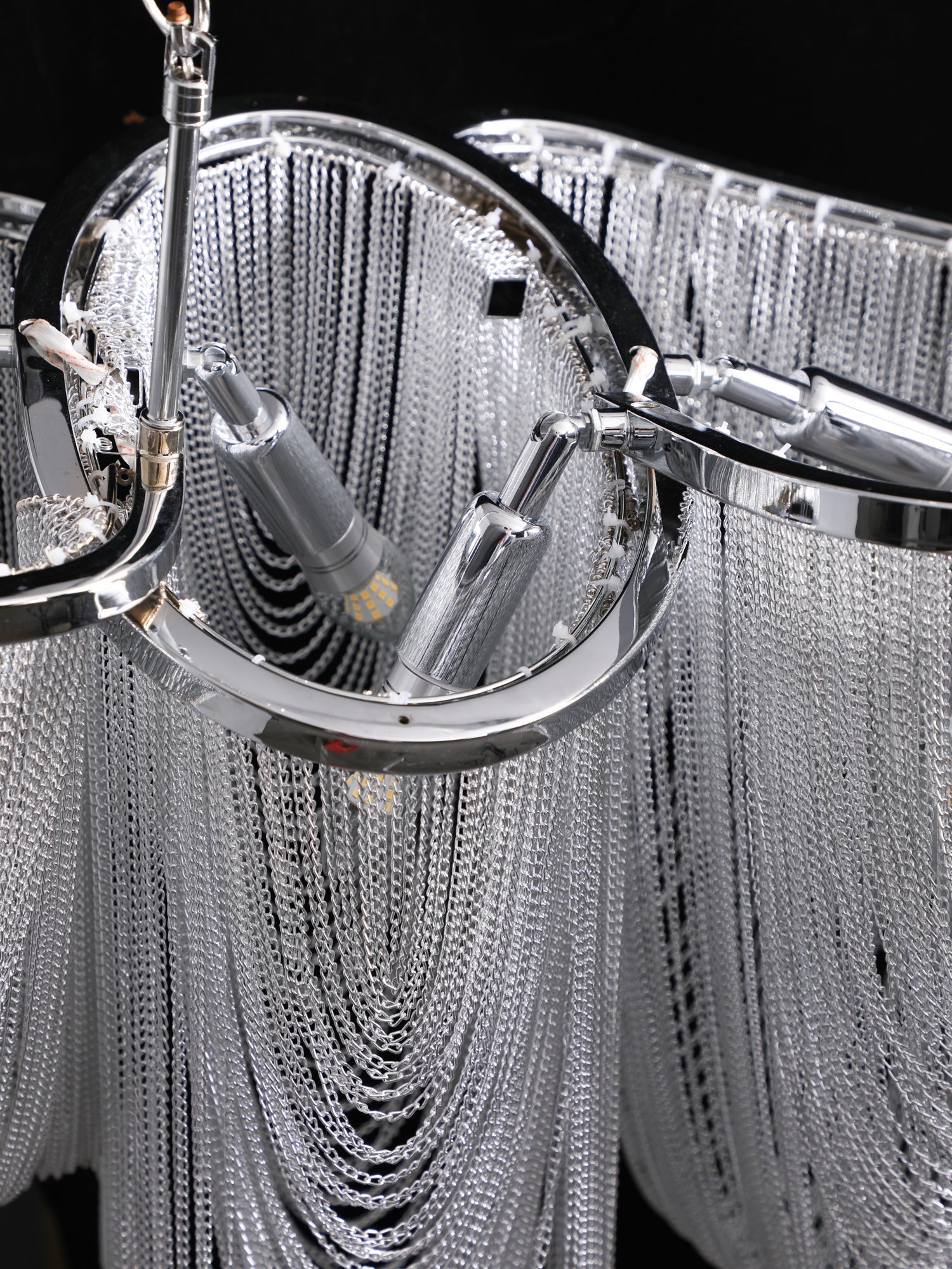 Solara Lustre Franges Dorées